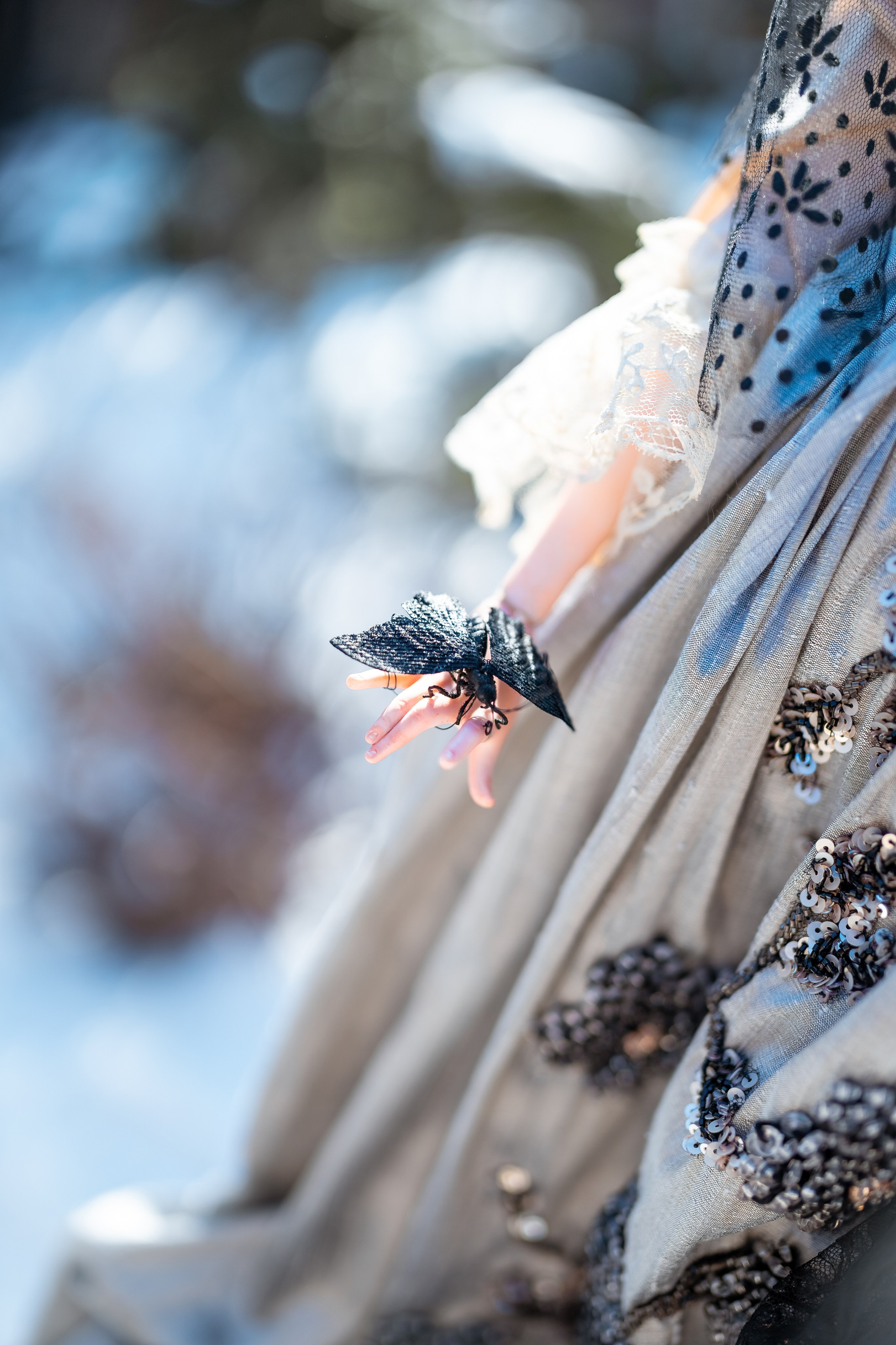 Съёмка фарфоровой куклы для фарфориста Алёны Клаузнер