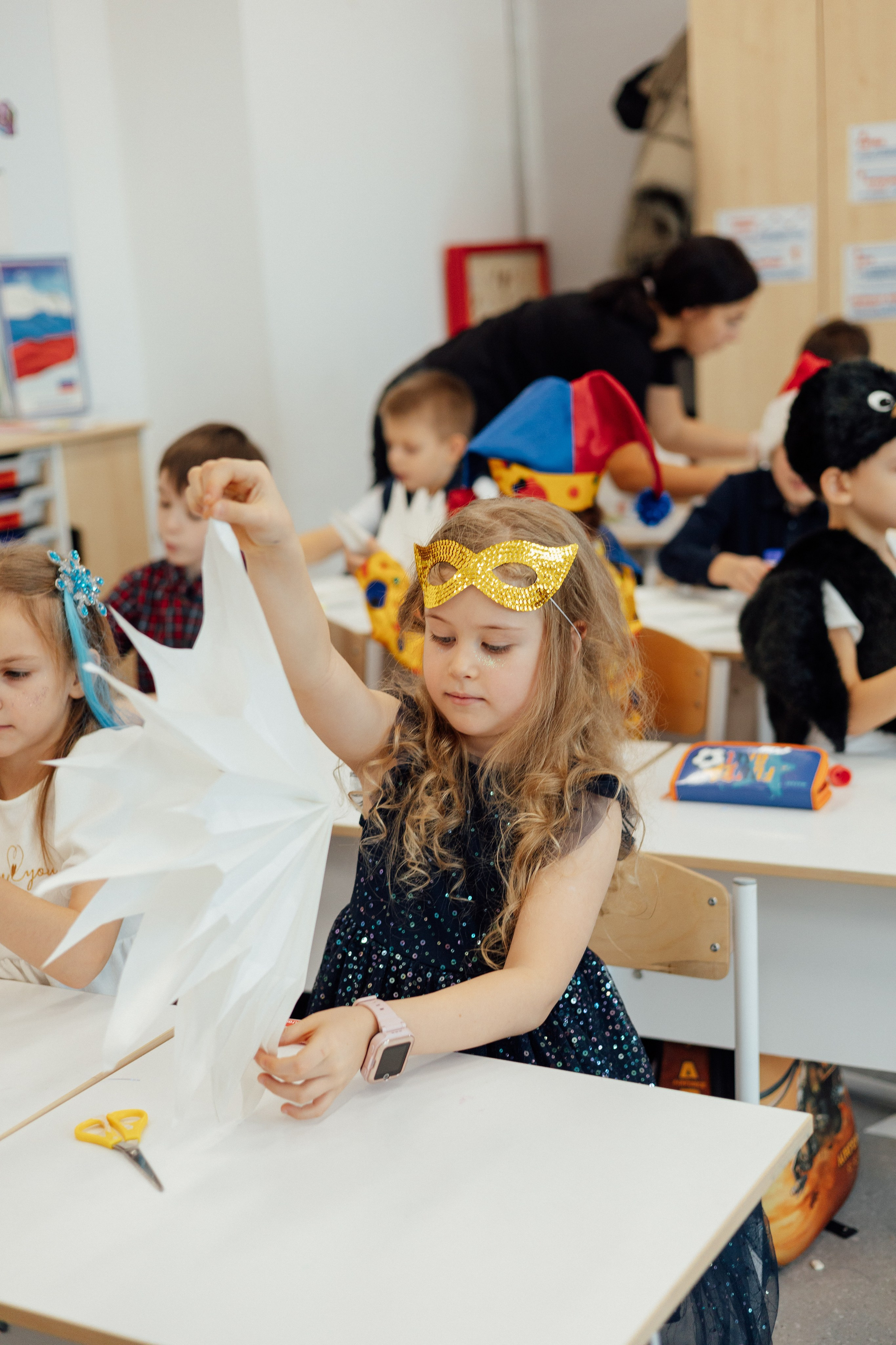 Школьный новогодний праздник. Психолог, фотограф Мария Черницкая