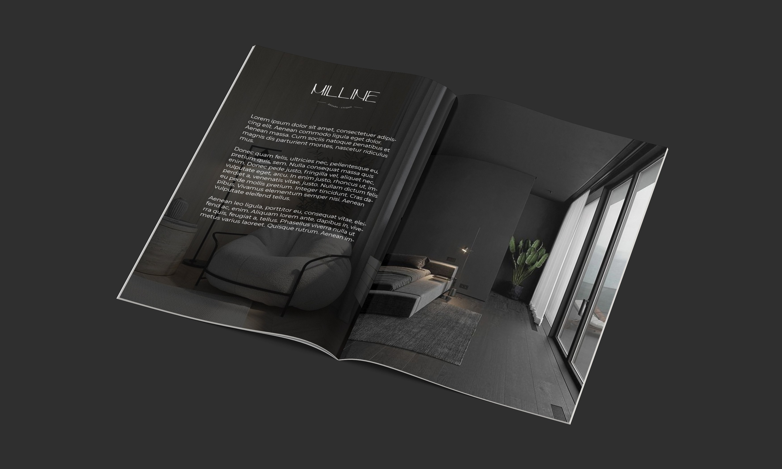 Milline — Студия дизайна. Лина Ивахник, графический и бренд — дизайнер