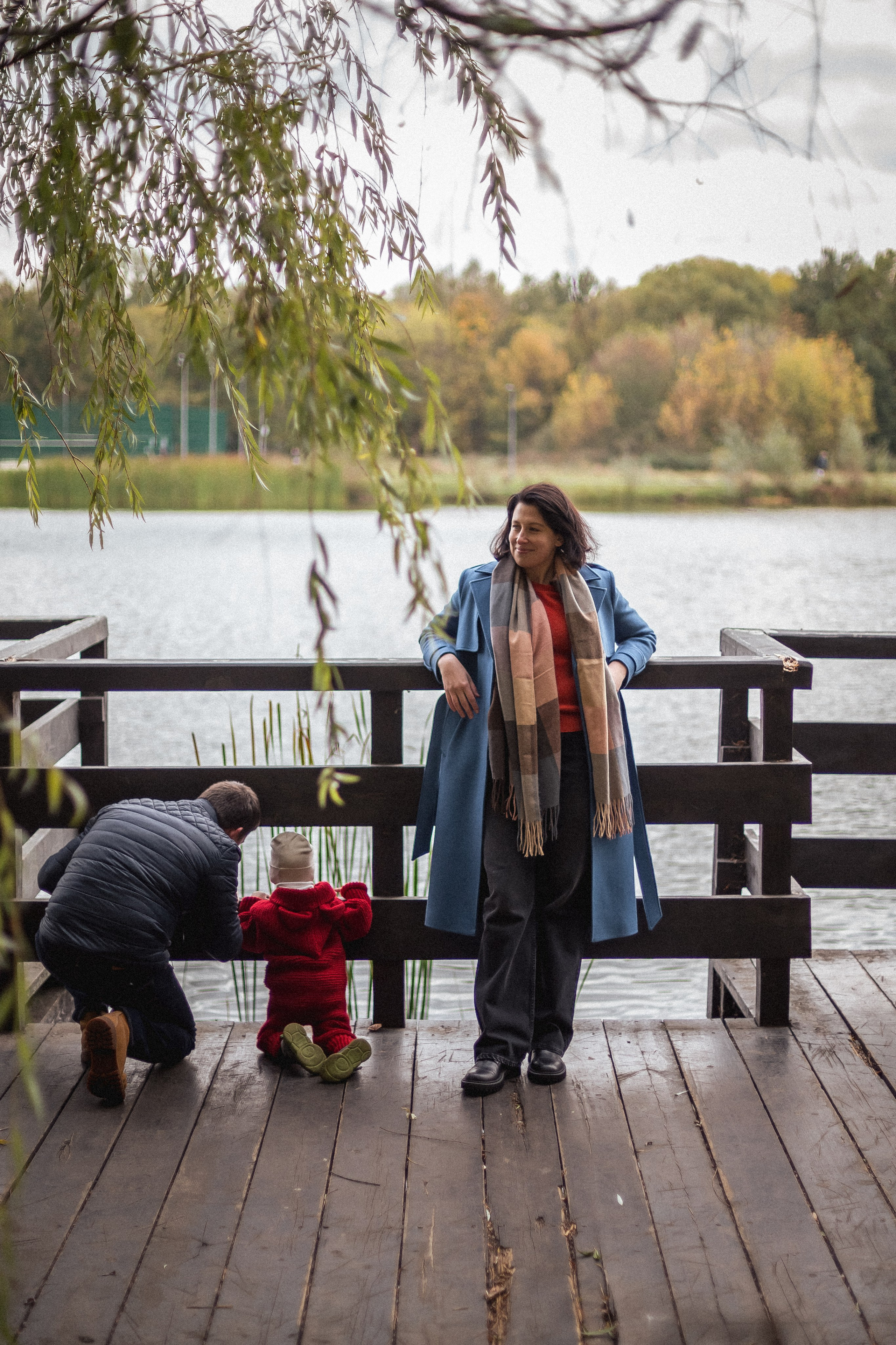 Тепло осени. Леон и родители. Фотограф в Москве Базанова Дарья