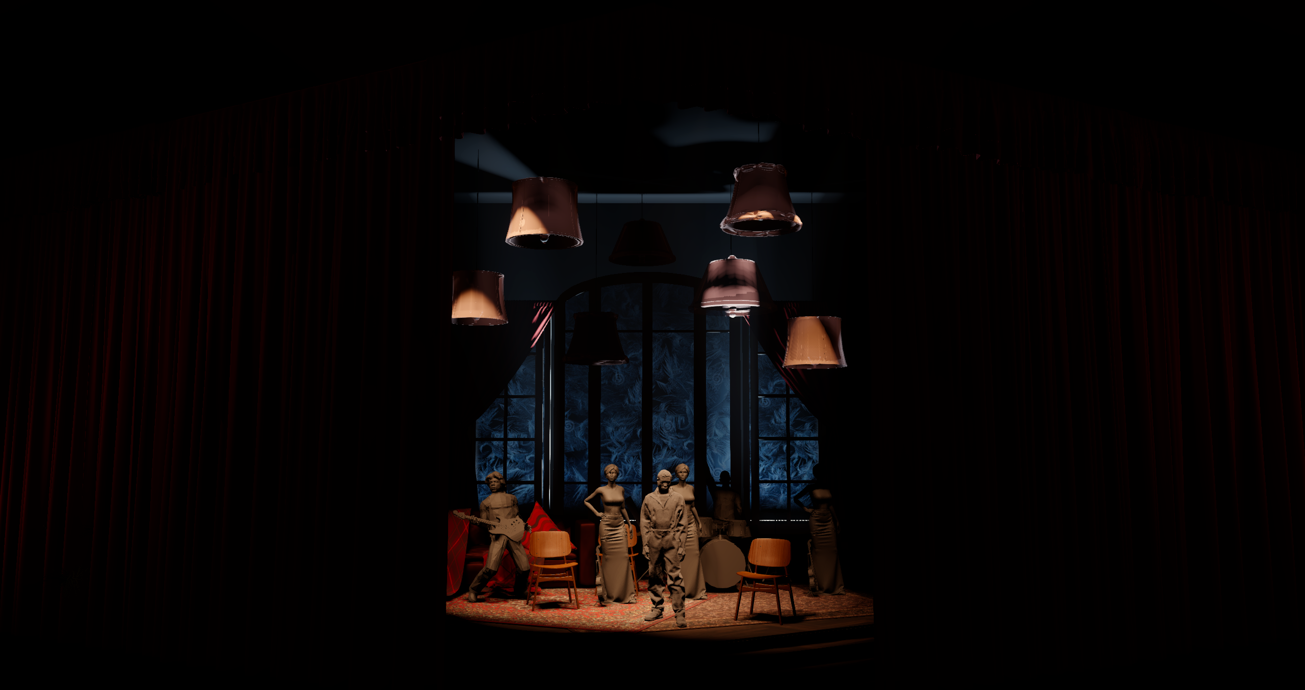 CHRISTMAS LAMPS. OOPS TEAM