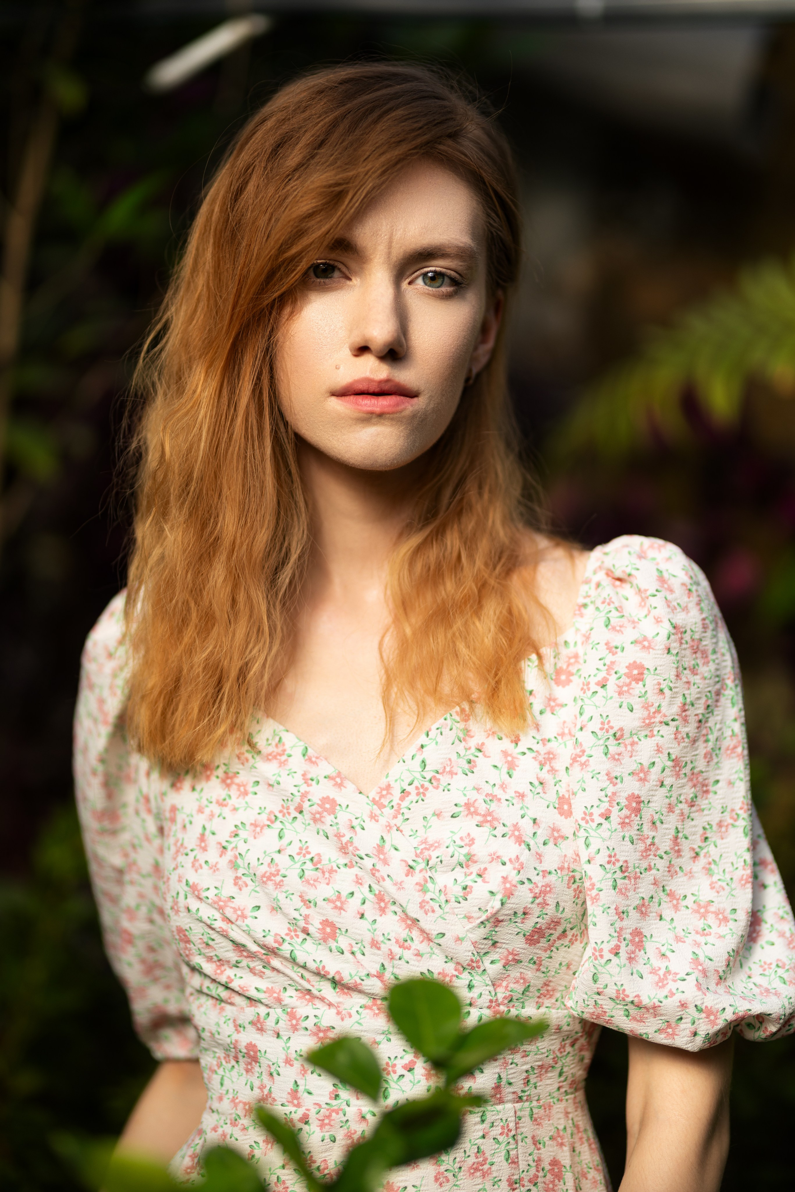 Фотосет с Дарьей в ботаническом саду в формате для «себя». Дмитрий Шульгин, портретный фотограф в Воронеже