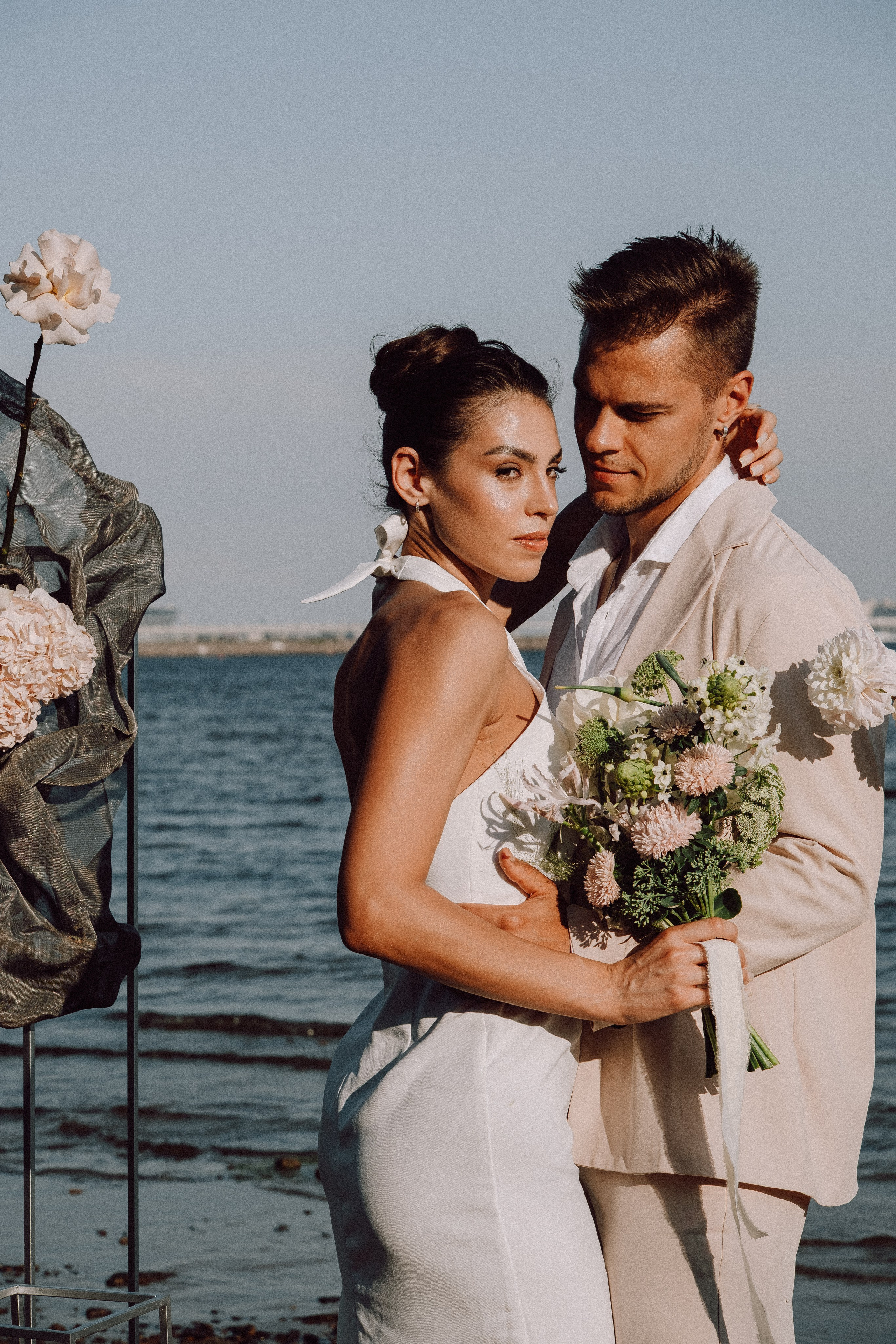 СВАДЕБНАЯ ФОТОСЕССИЯ ВЫЕЗДНОЙ ЦЕРЕМОНИИ (ФИНСКИЙ ЗАЛИВ). Профессиональный фотограф, Санкт-Петербург — Виктория Богомолова