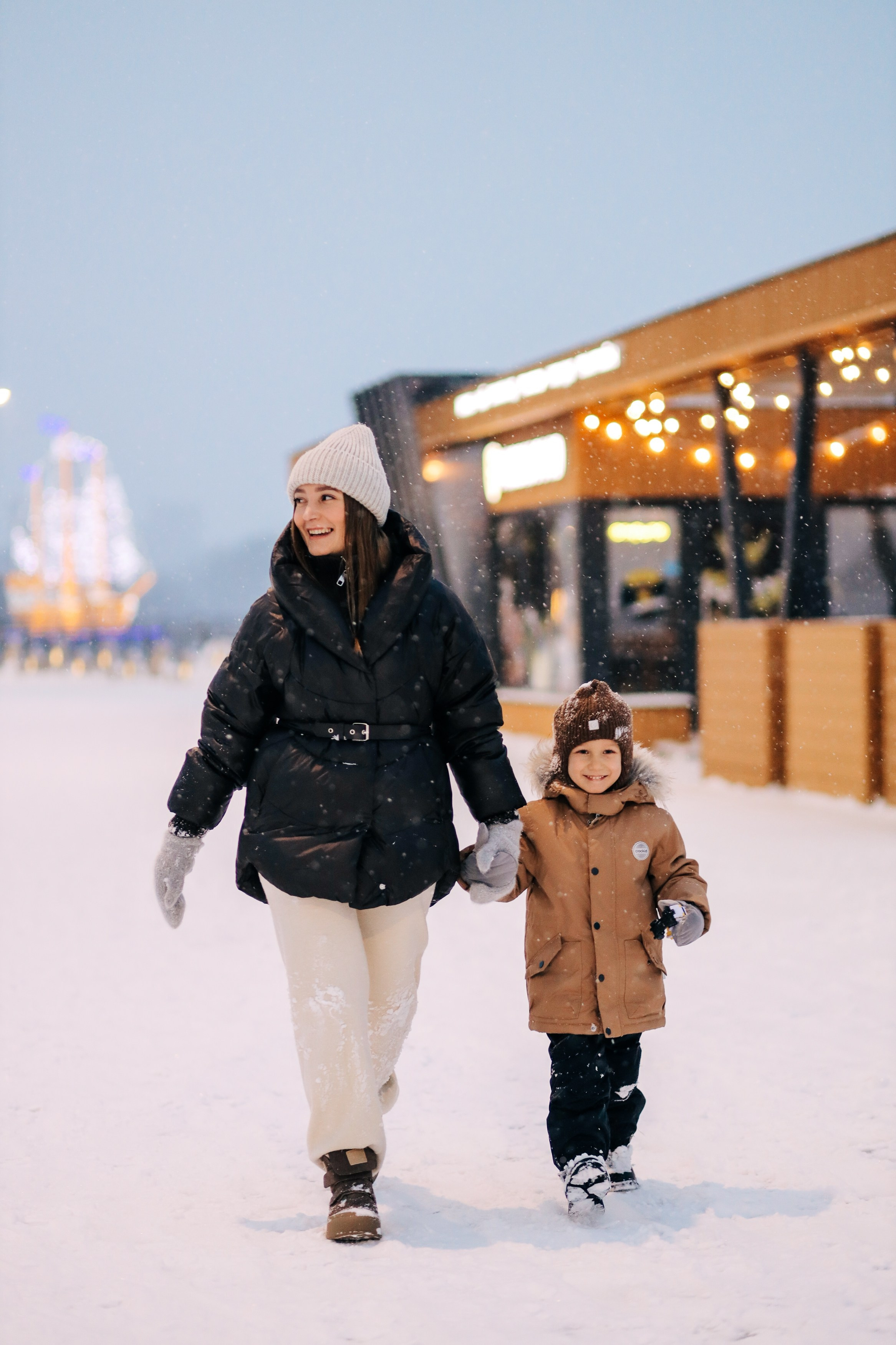 Уличная зимняя. Фотограф Кемерово