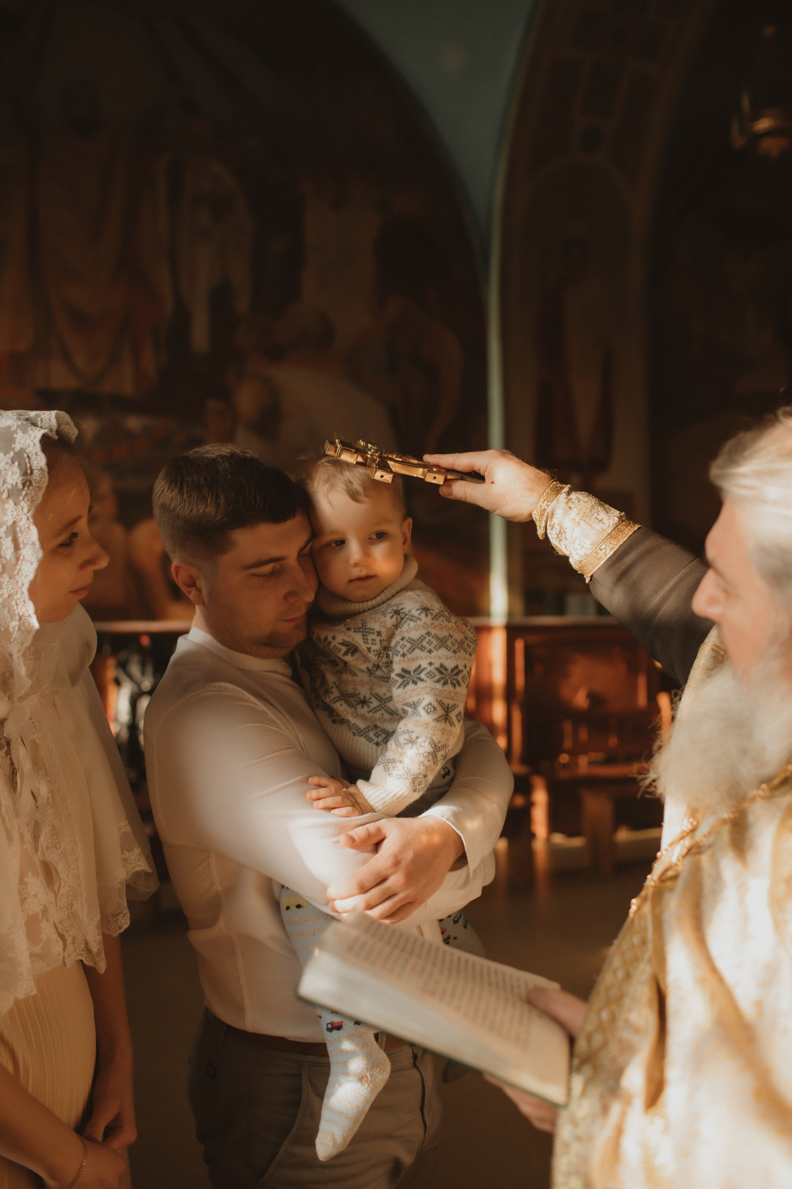 Крещение Глеба. Семейный фотограф в Челябинске Ксения Зубкова