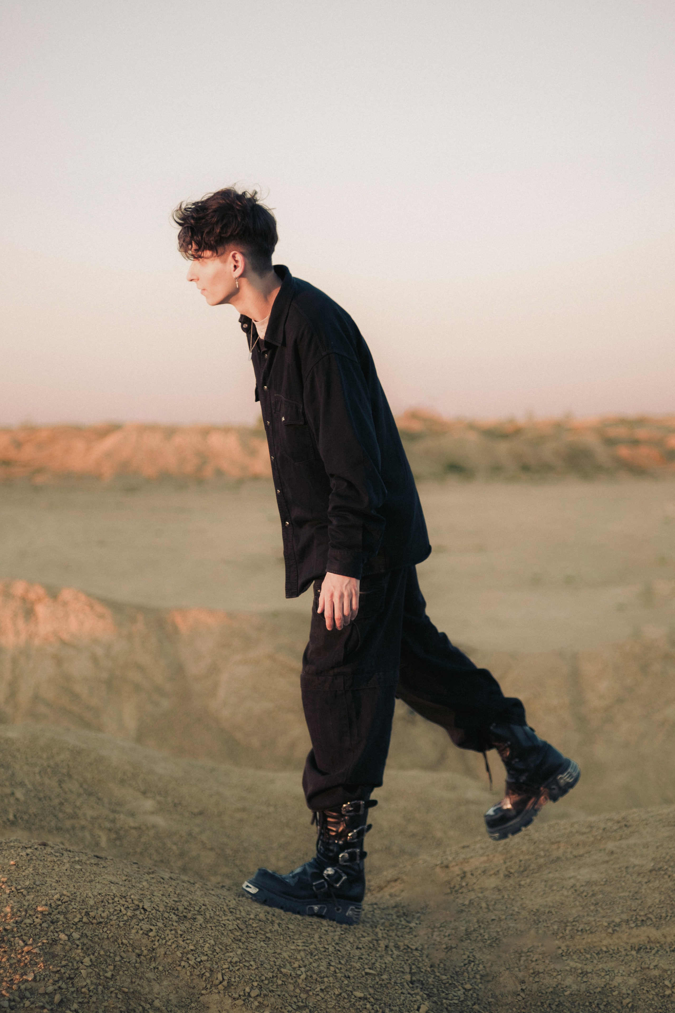 Дима. Рассвет на Борницком карьере. Lickord