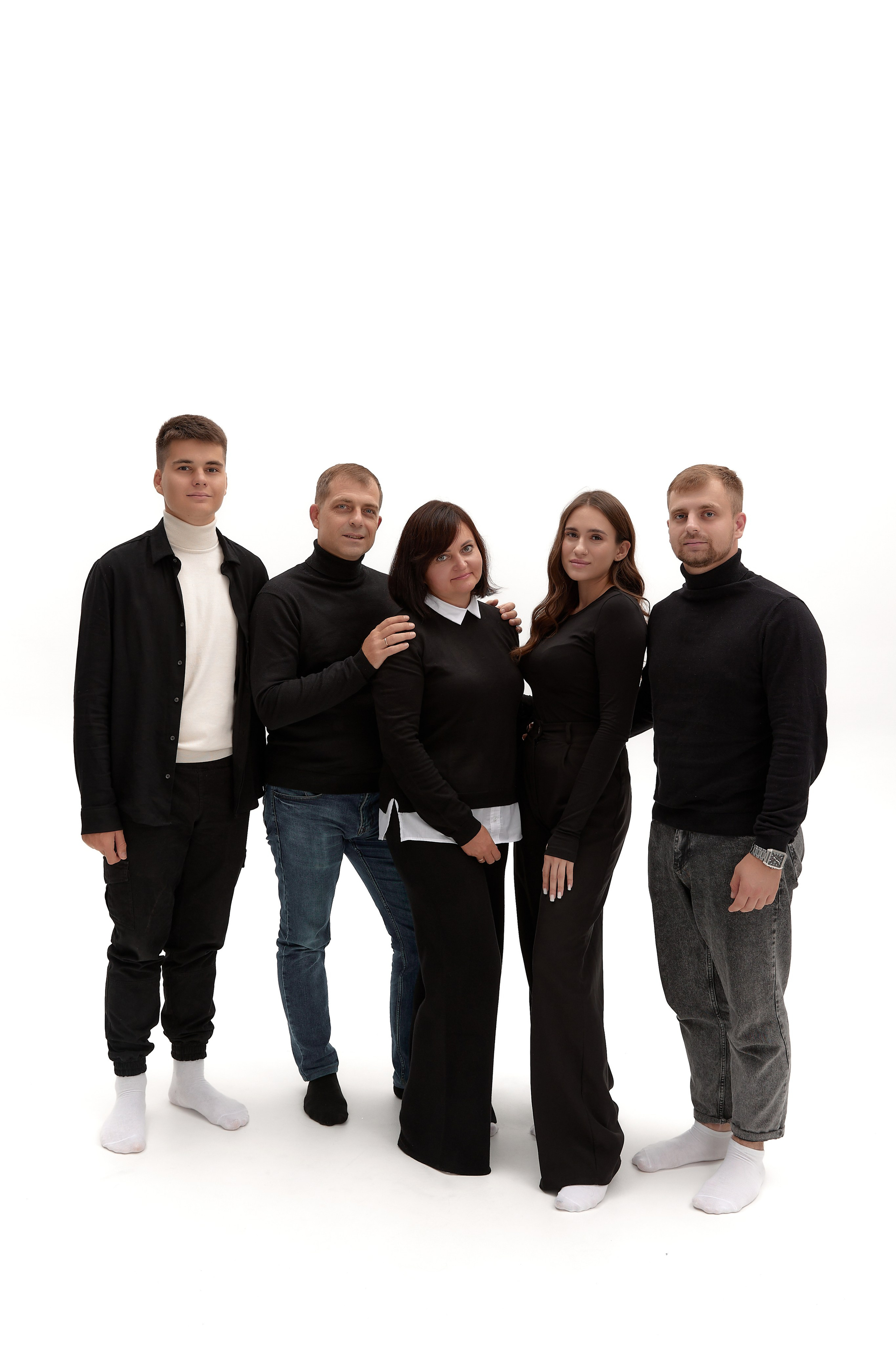 Виталий с Еленой и их дружная семья. Свадебный и семейный фотограф г. Саранск