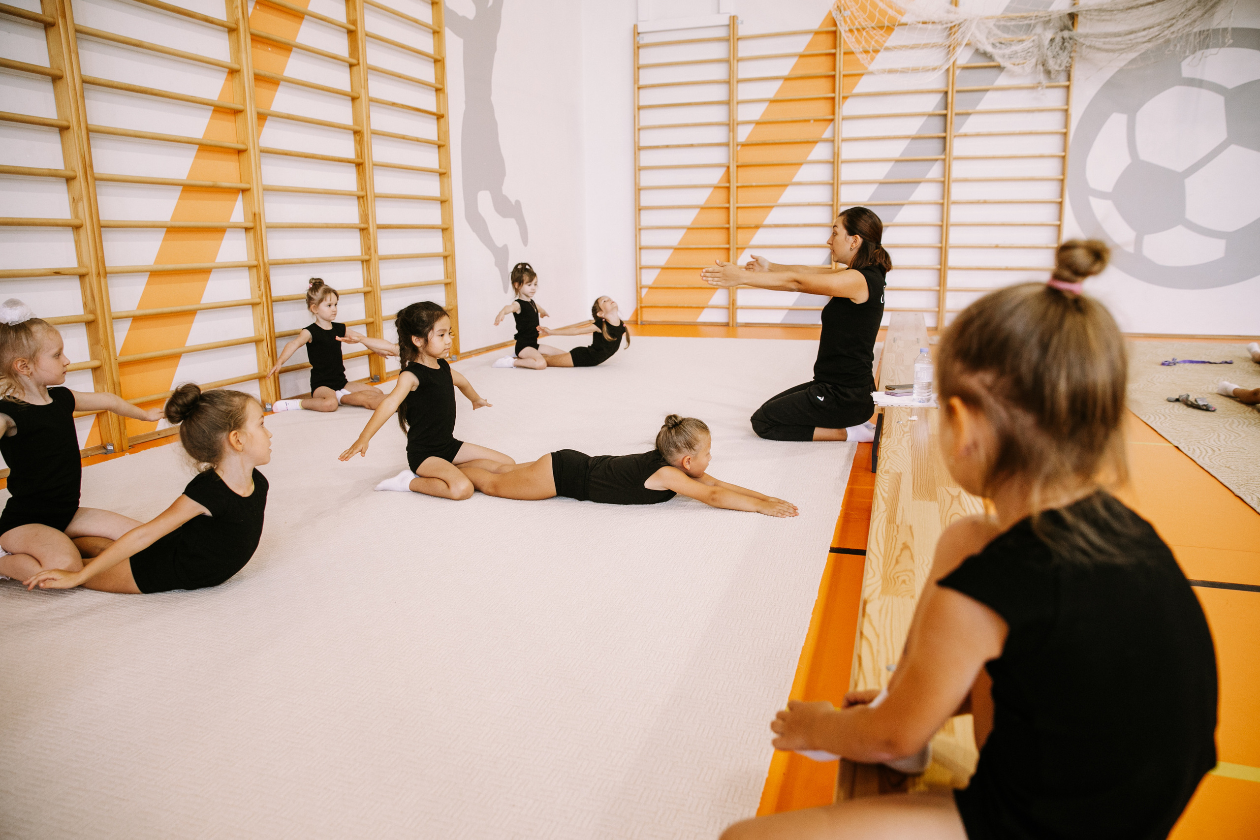 Гимнастки. Фотограф Максим Маркелов