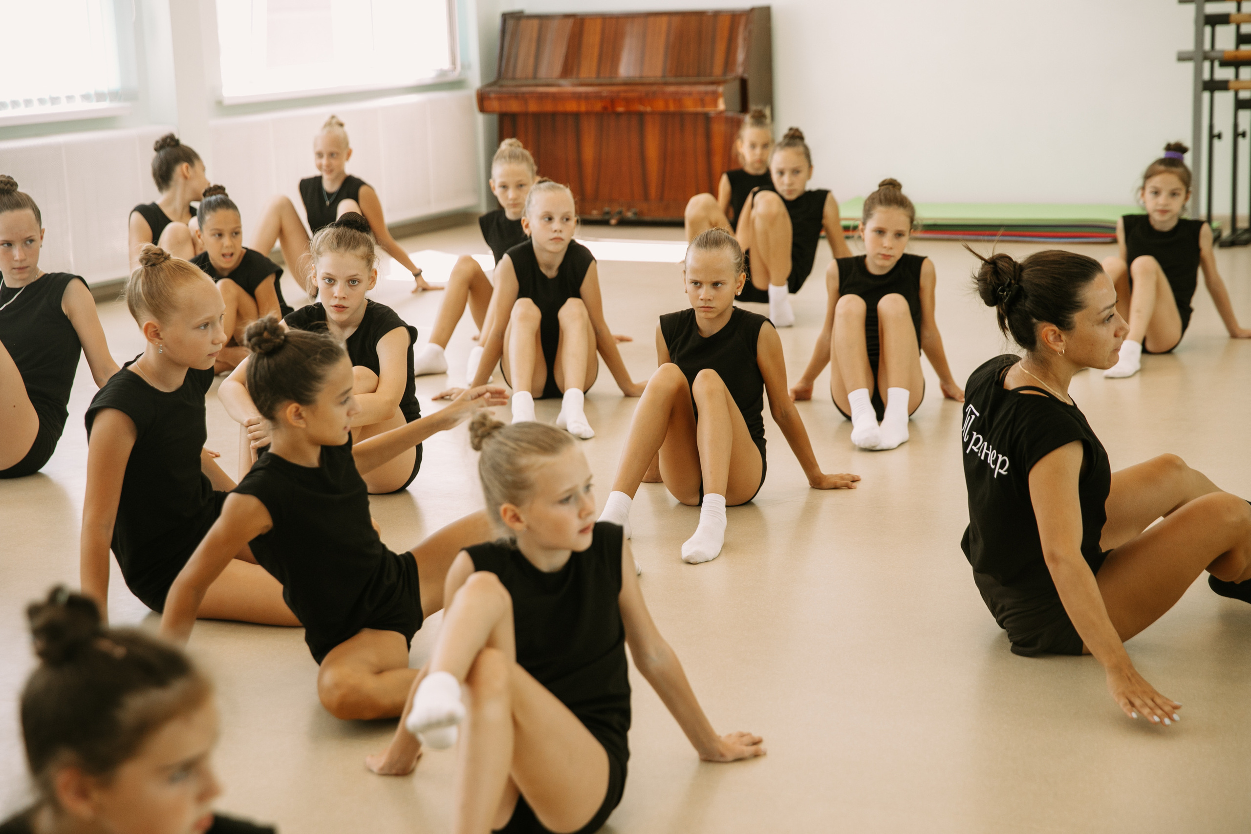 Гимнастки. Фотограф Максим Маркелов