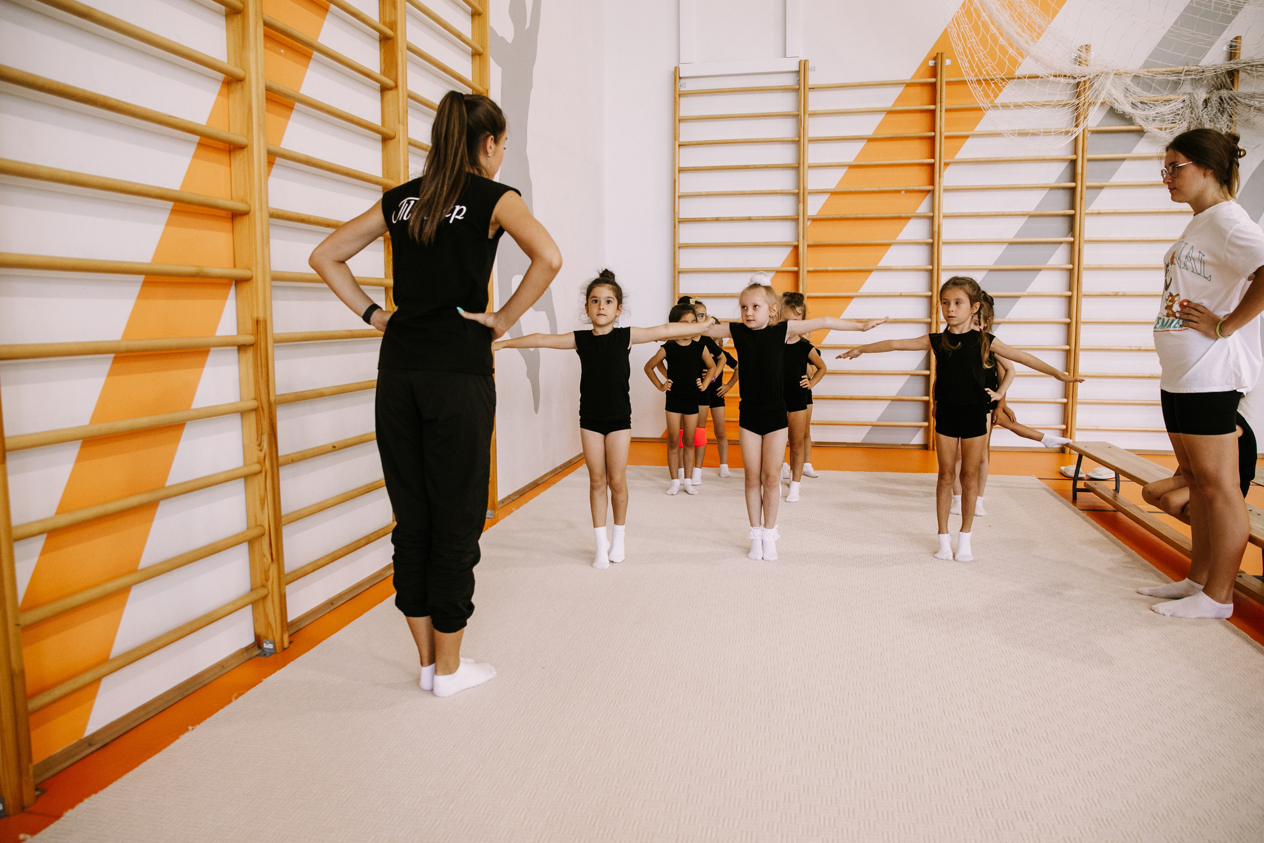 Гимнастки. Фотограф Максим Маркелов