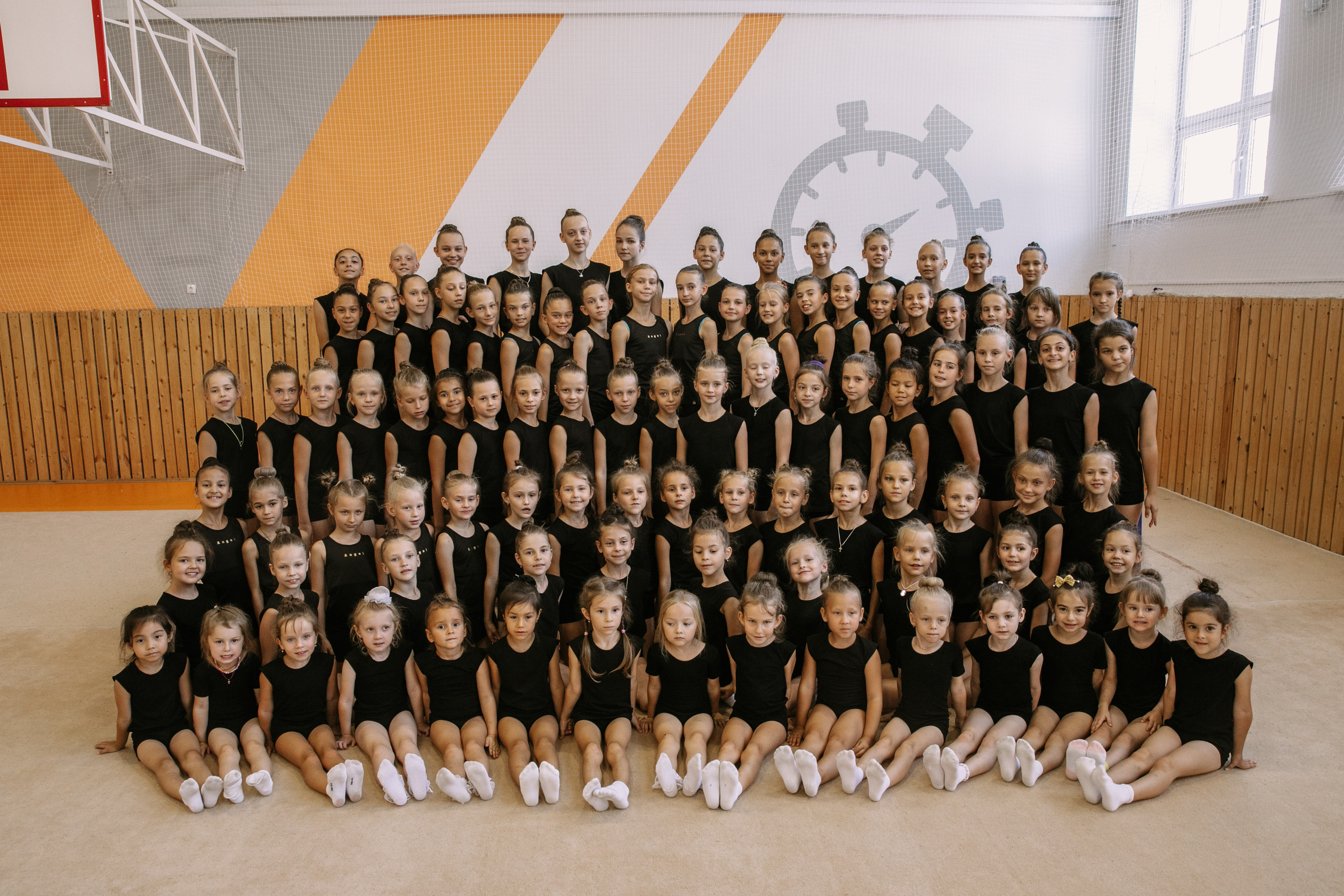 Гимнастки. Фотограф Максим Маркелов