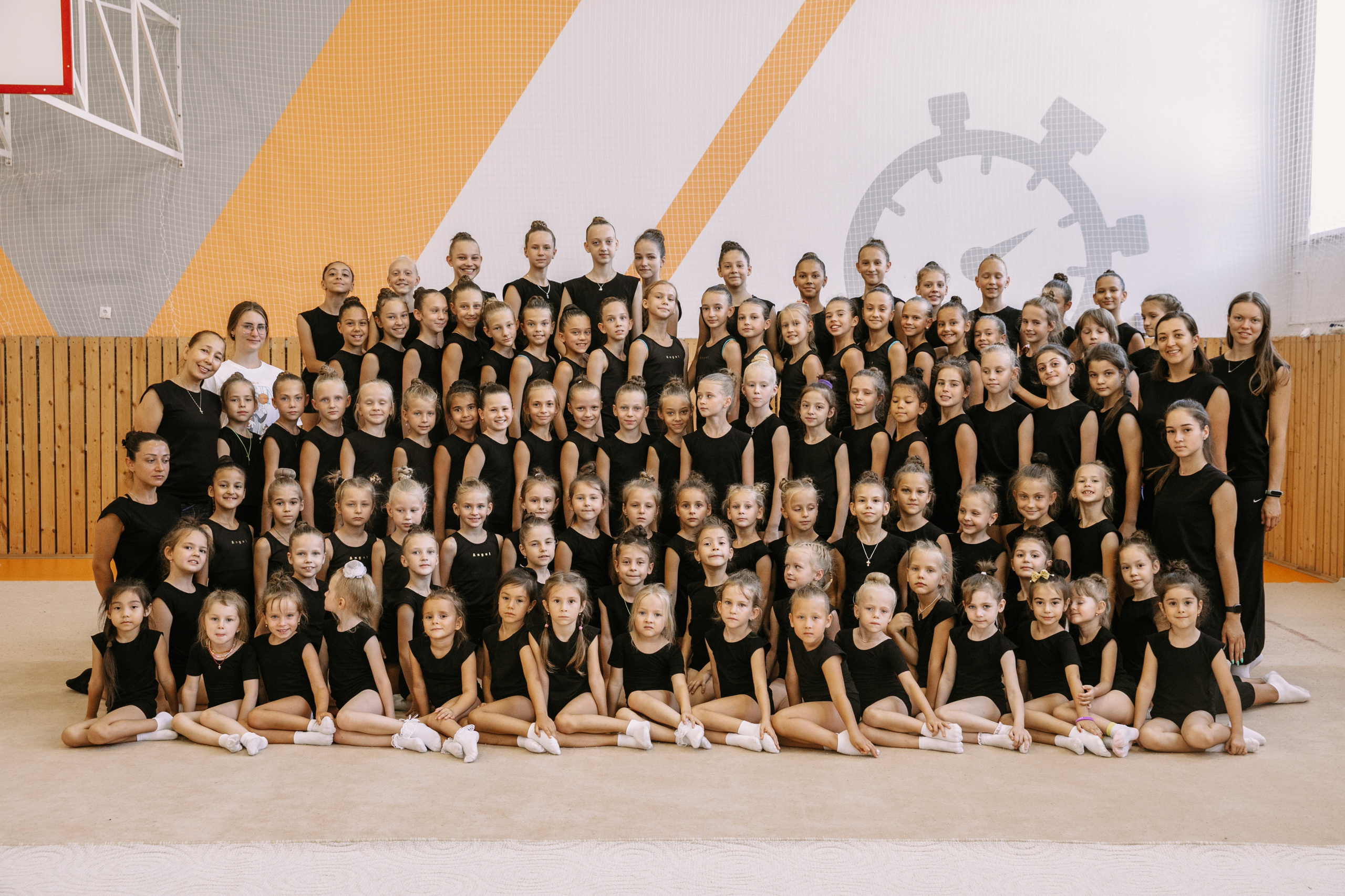 Гимнастки. Фотограф Максим Маркелов