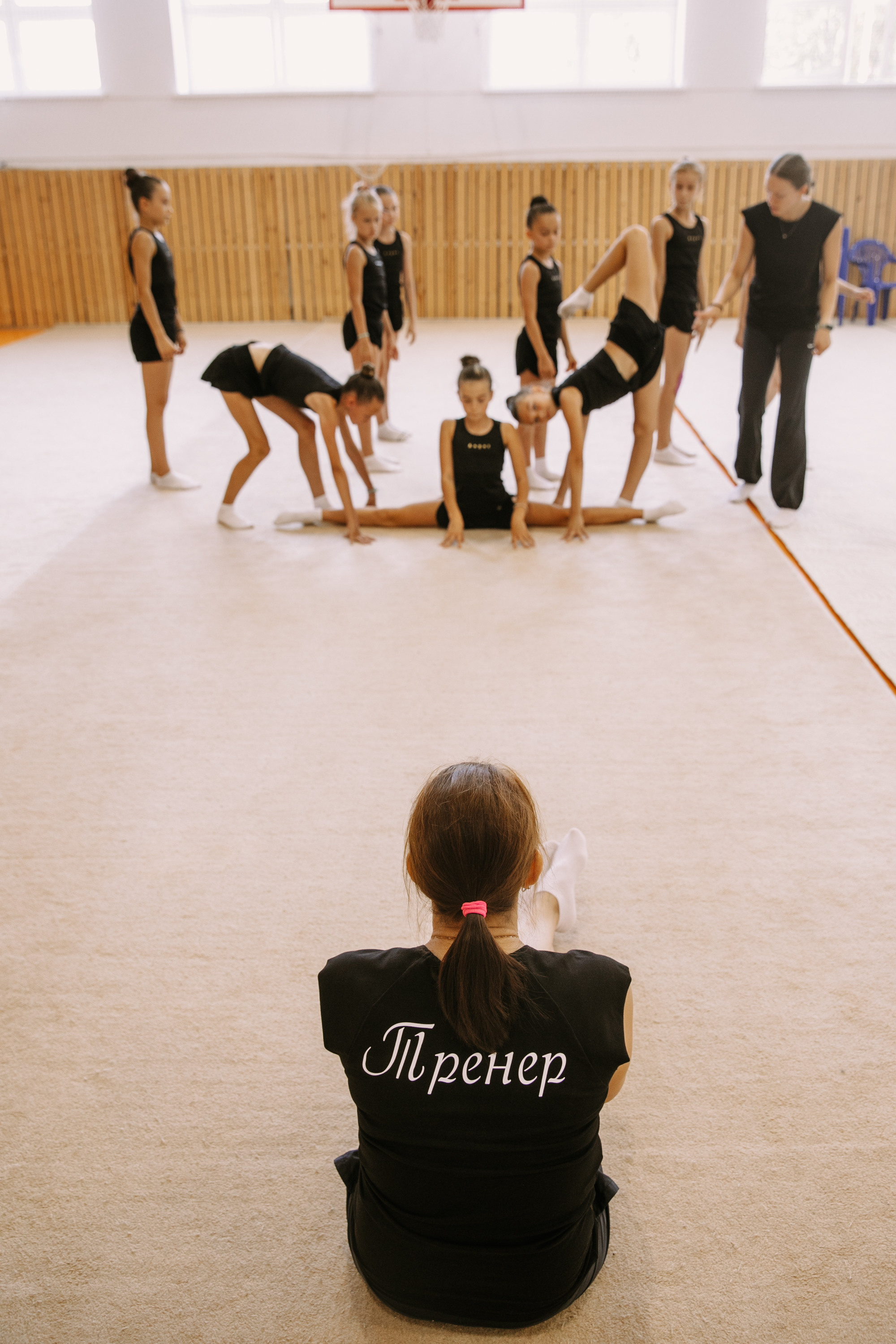 Гимнастки. Фотограф Максим Маркелов