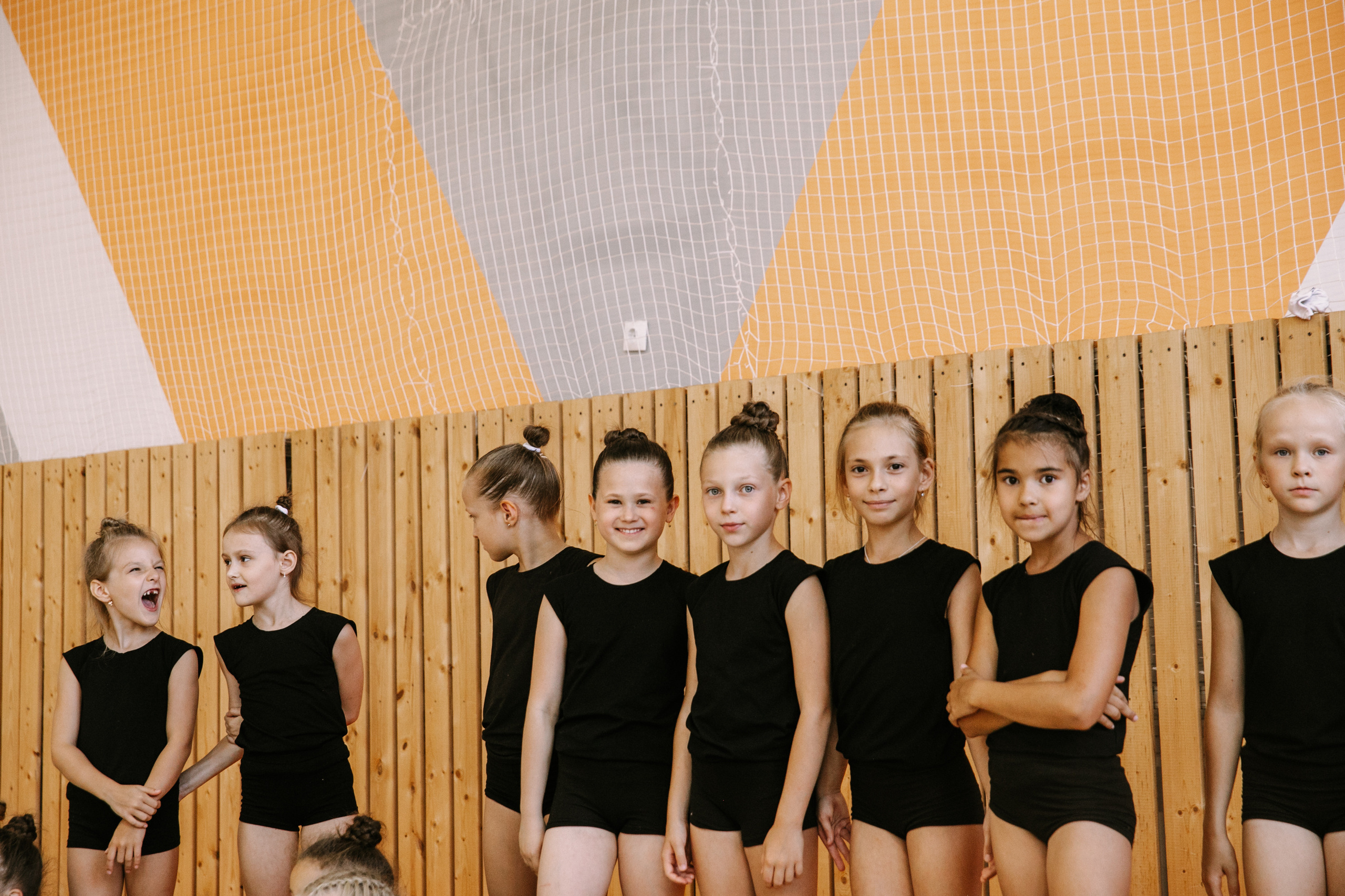 Гимнастки. Фотограф Максим Маркелов