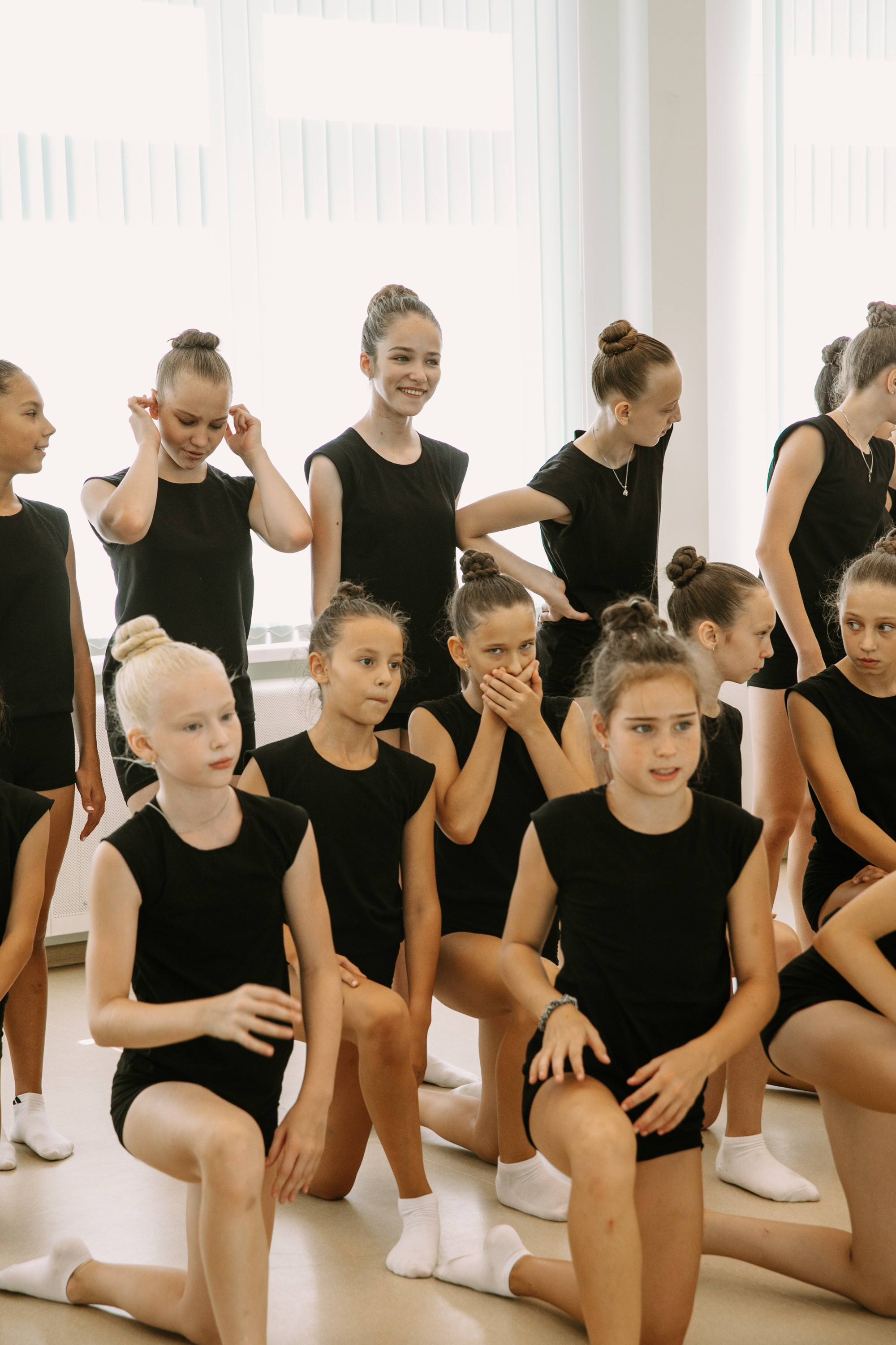 Гимнастки. Фотограф Максим Маркелов