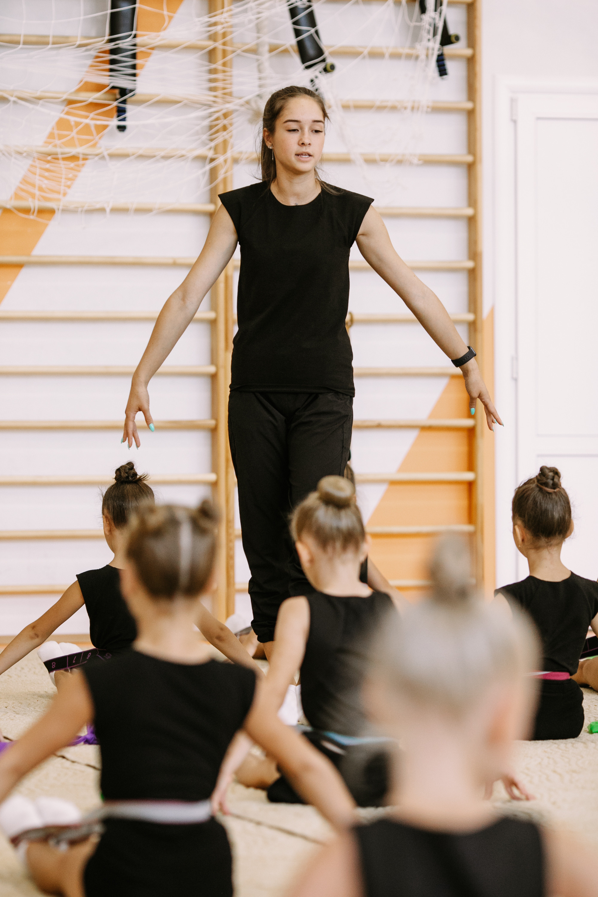 Гимнастки. Фотограф Максим Маркелов