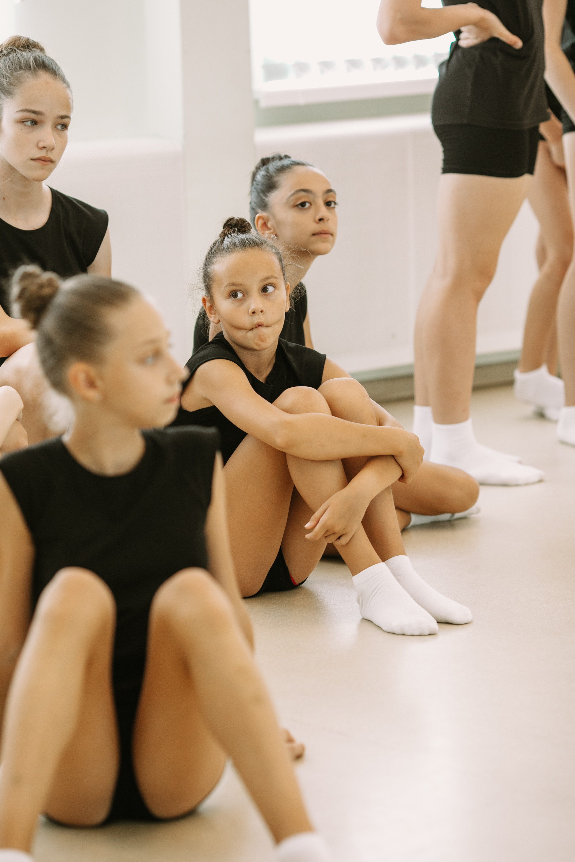 Гимнастки. Фотограф Максим Маркелов