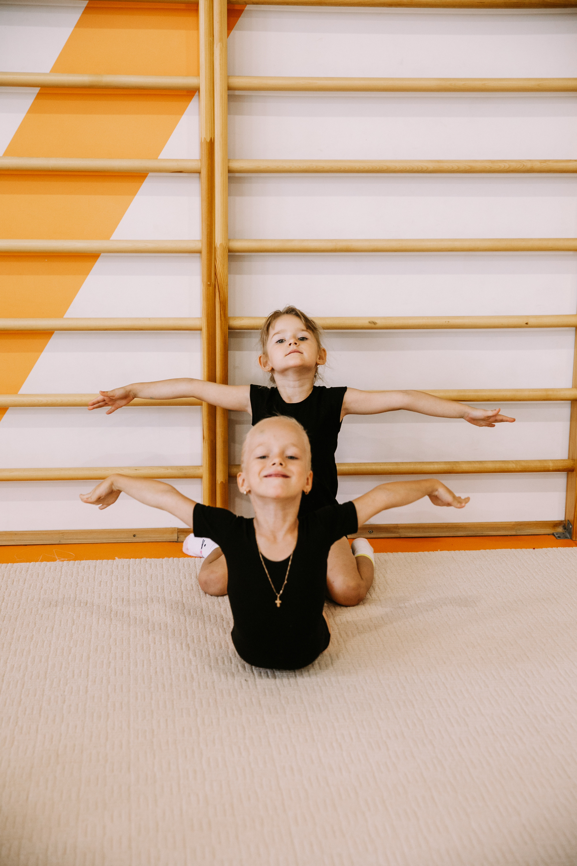 Гимнастки. Фотограф Максим Маркелов