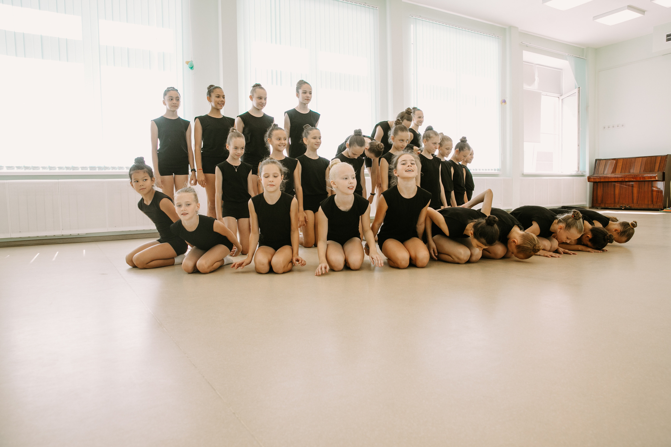 Гимнастки. Фотограф Максим Маркелов