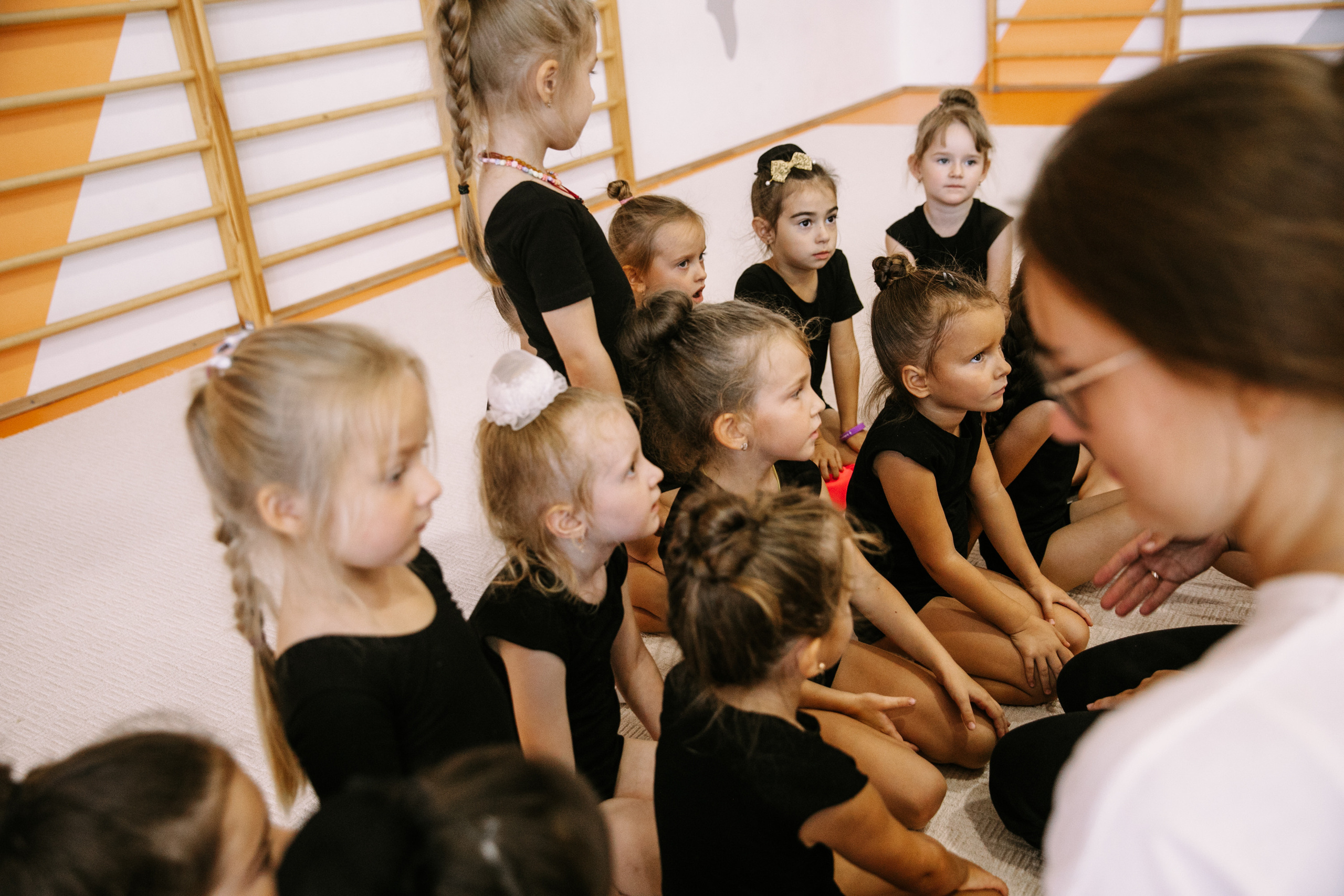 Гимнастки. Фотограф Максим Маркелов