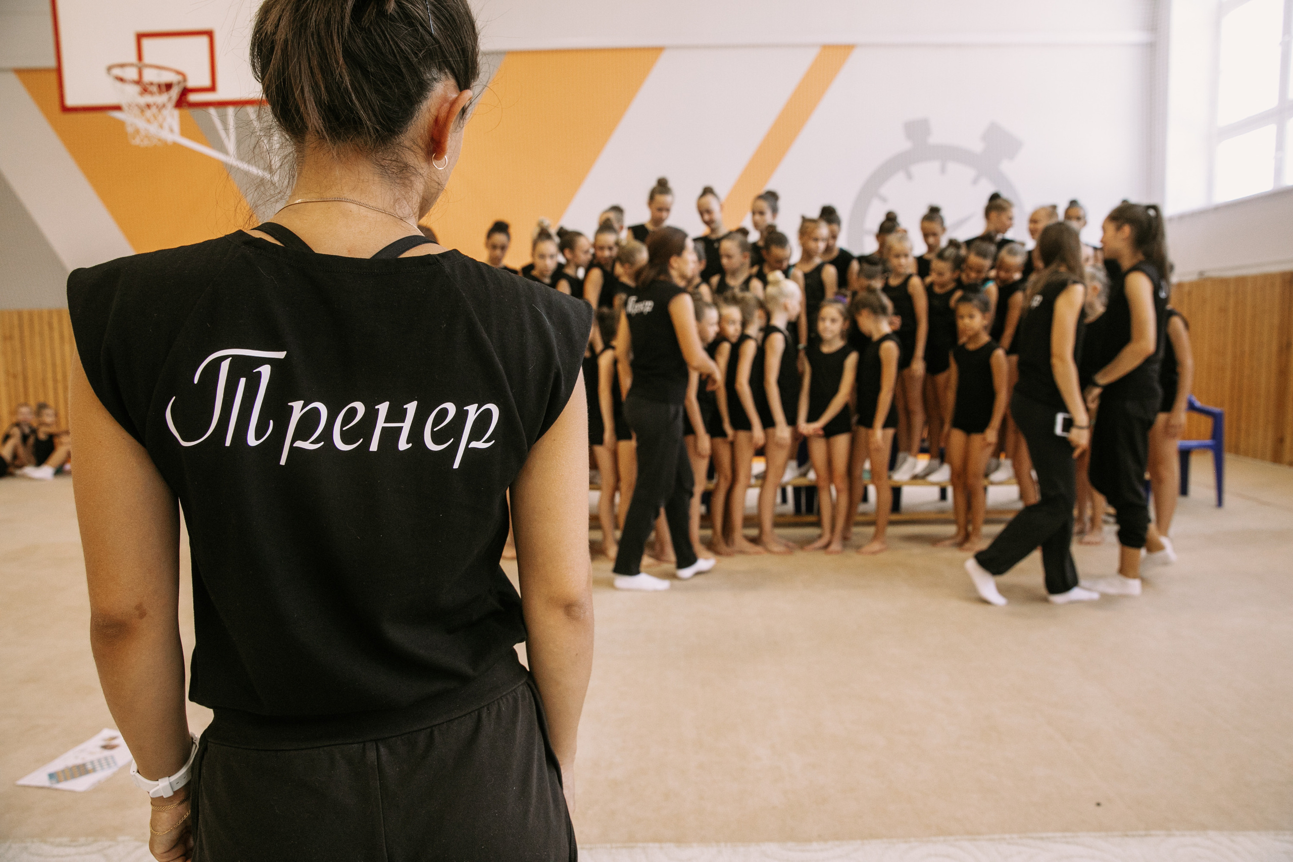 Гимнастки. Фотограф Максим Маркелов