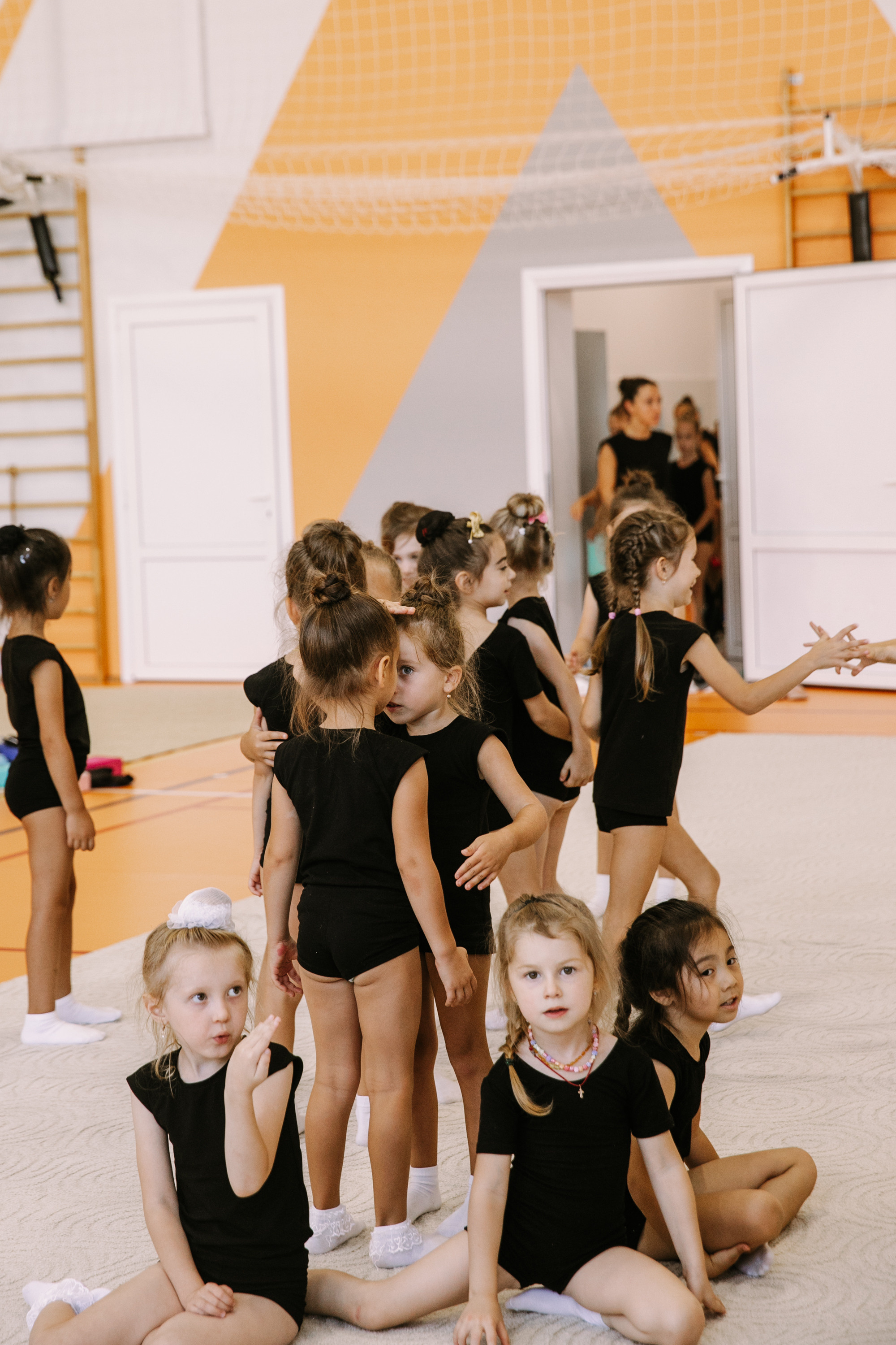 Гимнастки. Фотограф Максим Маркелов