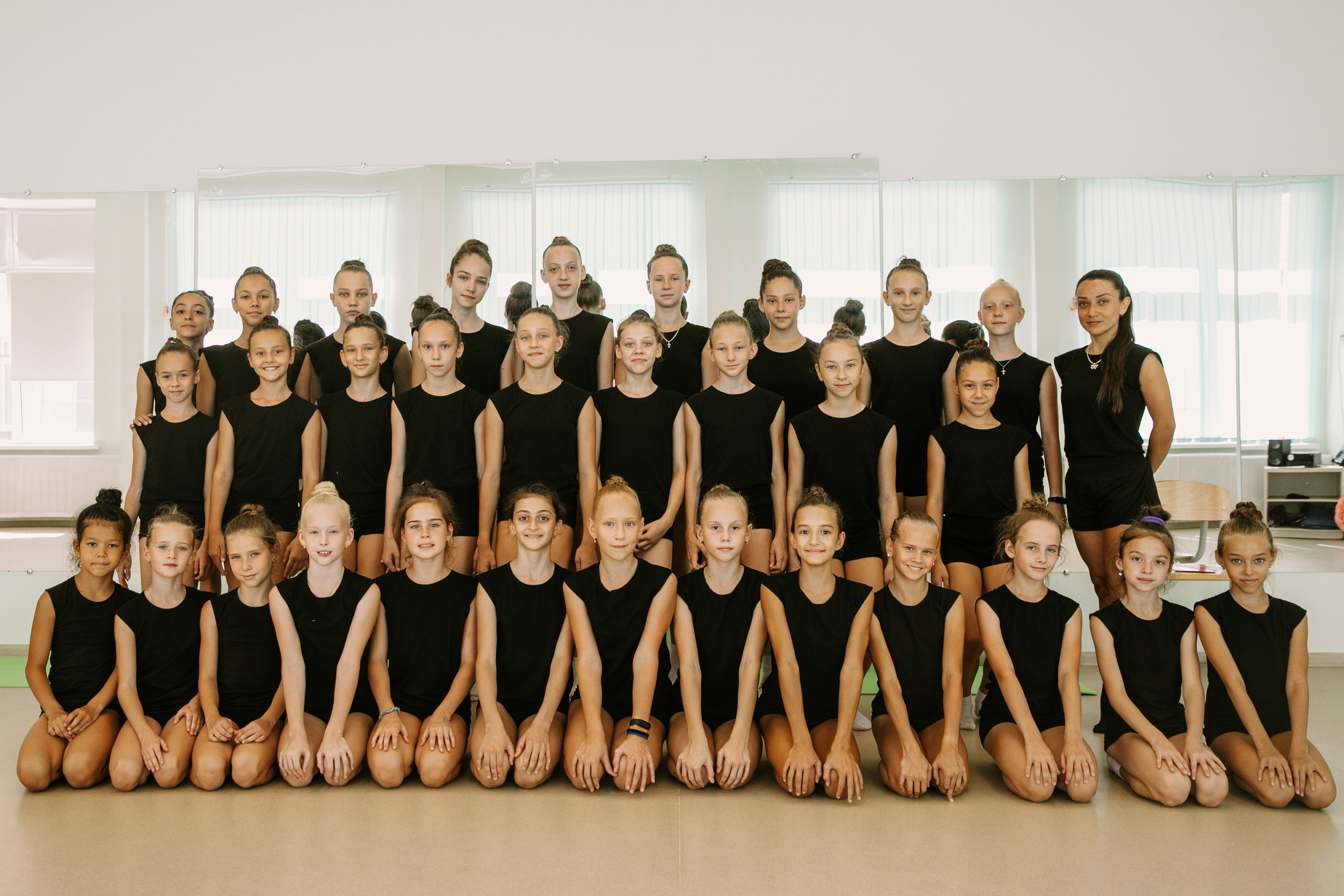 Гимнастки. Фотограф Максим Маркелов