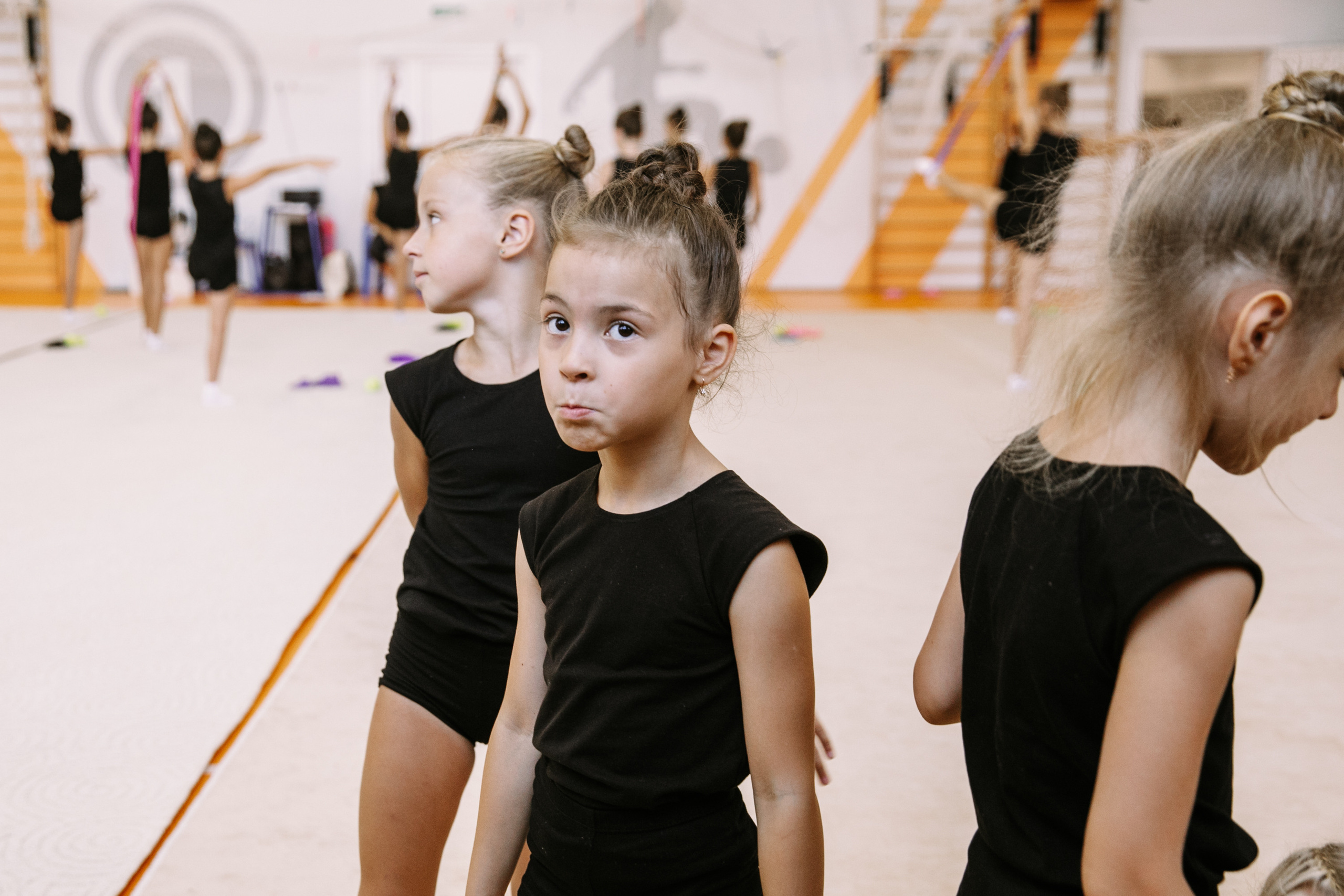 Гимнастки. Фотограф Максим Маркелов