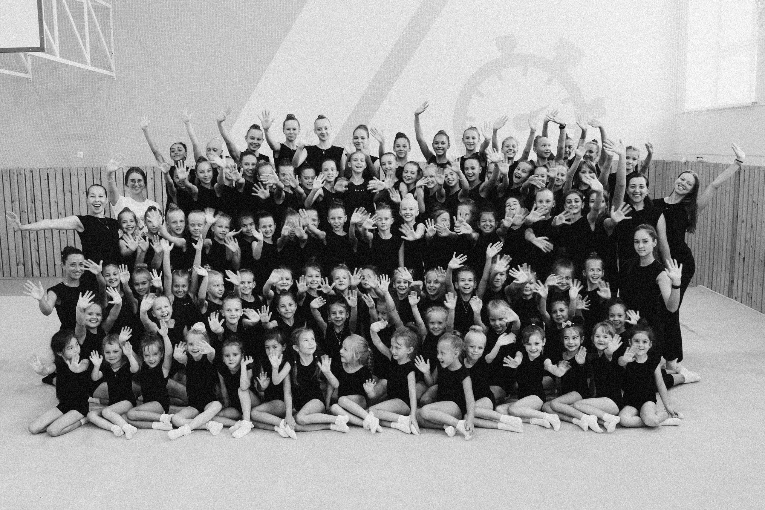 Гимнастки. Фотограф Максим Маркелов