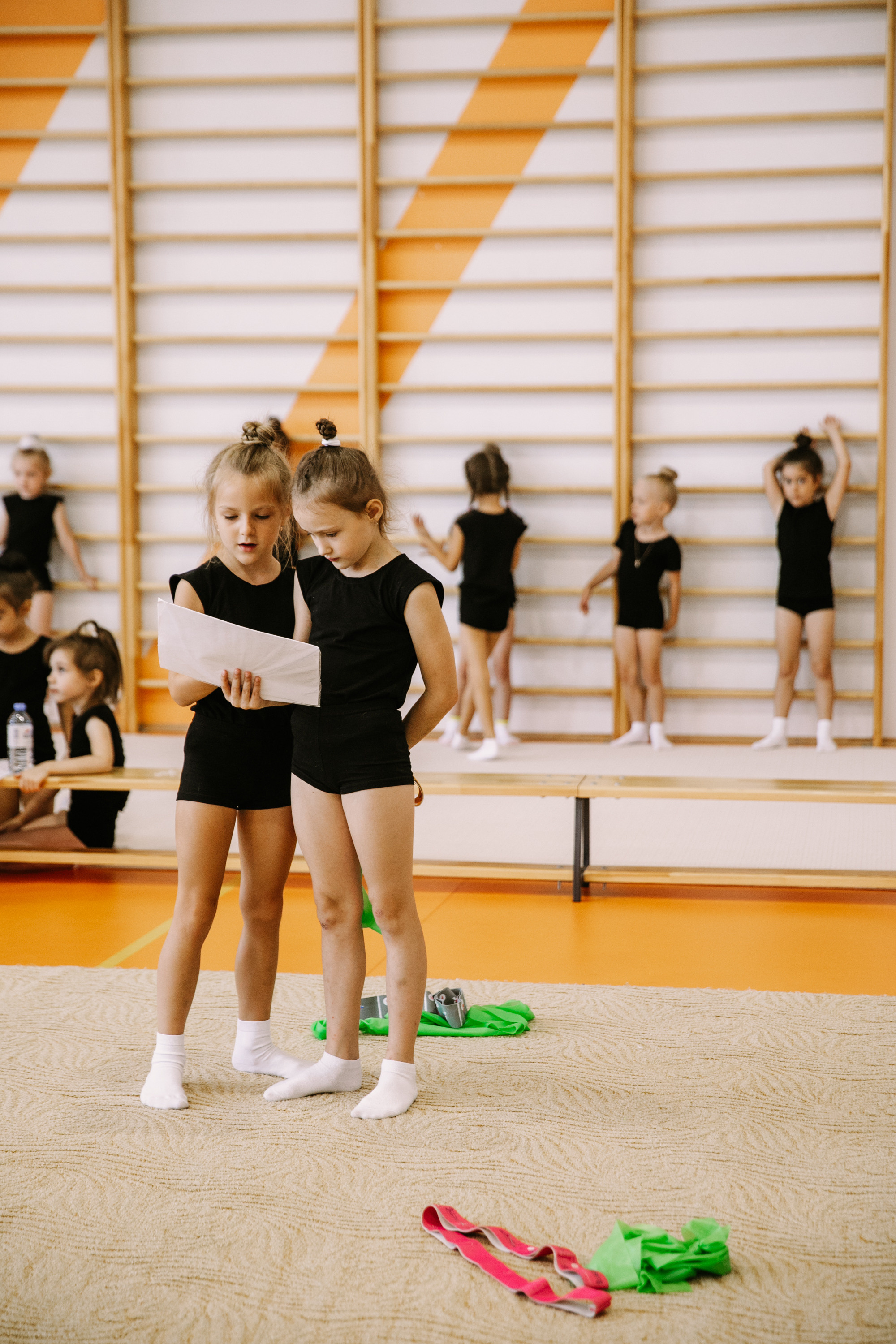 Гимнастки. Фотограф Максим Маркелов