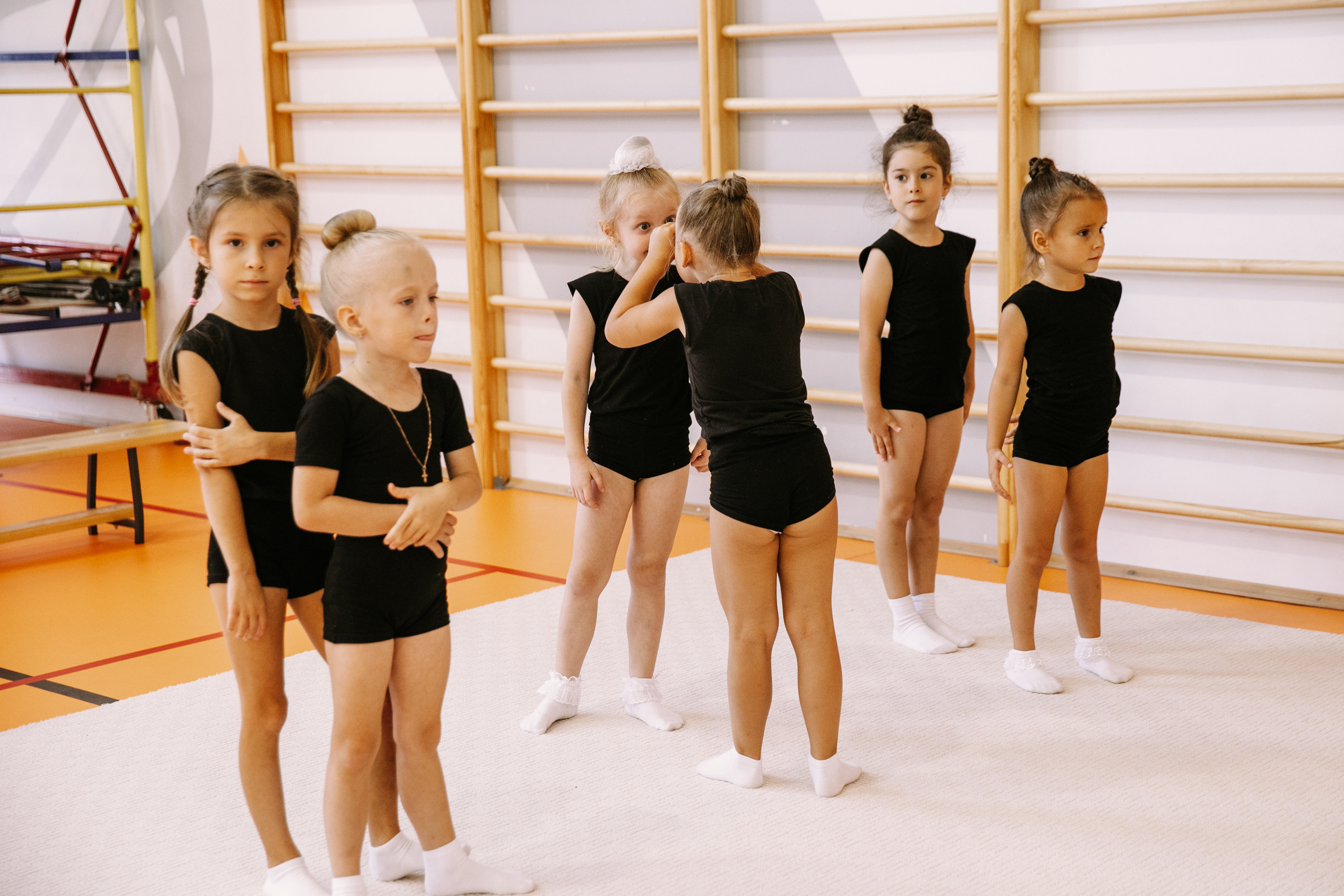 Гимнастки. Фотограф Максим Маркелов