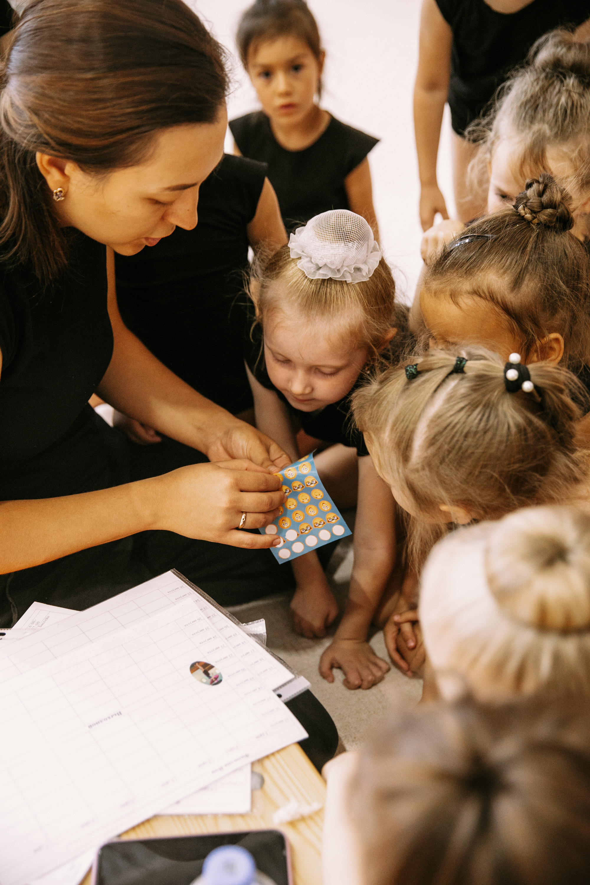 Гимнастки. Фотограф Максим Маркелов