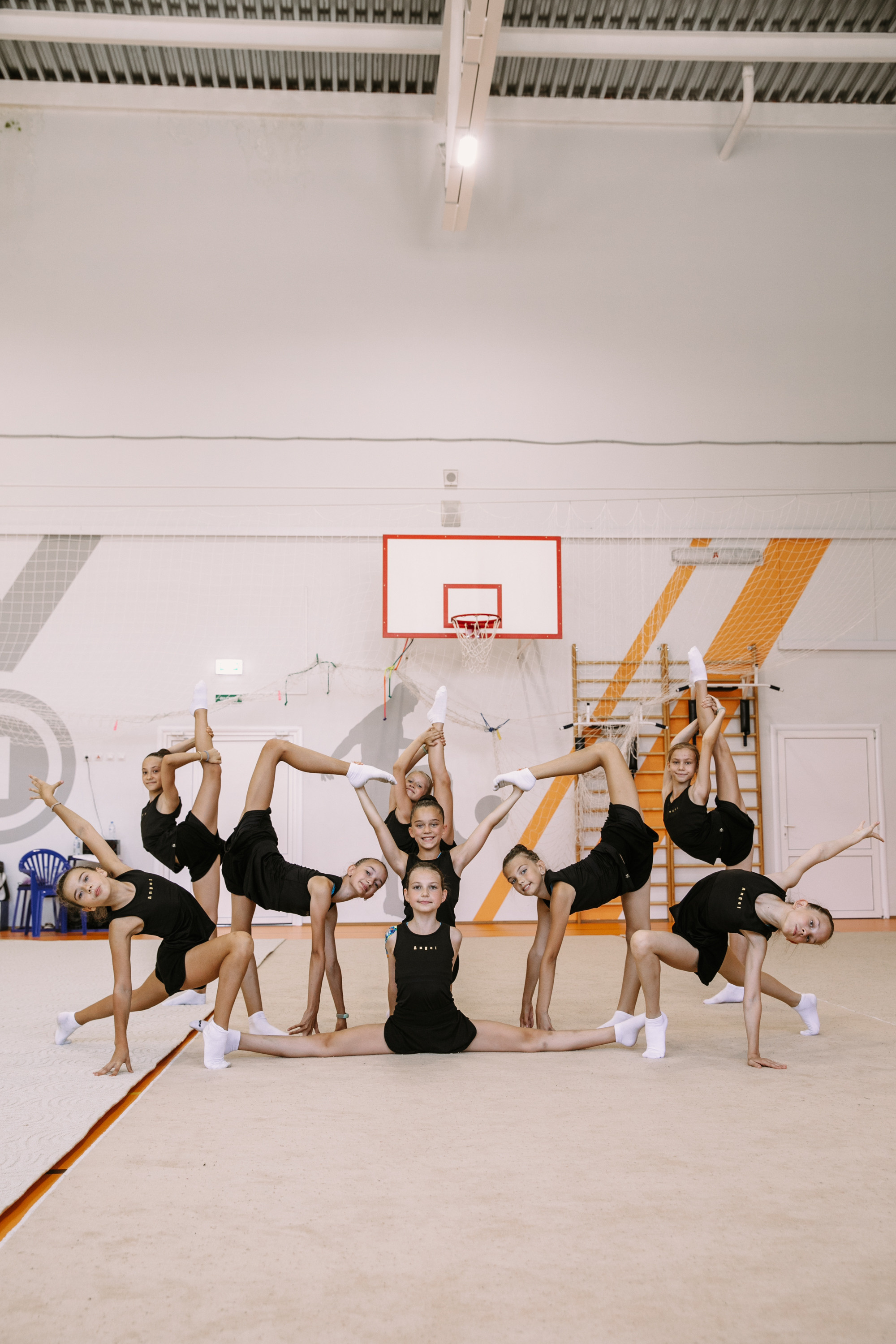 Гимнастки. Фотограф Максим Маркелов