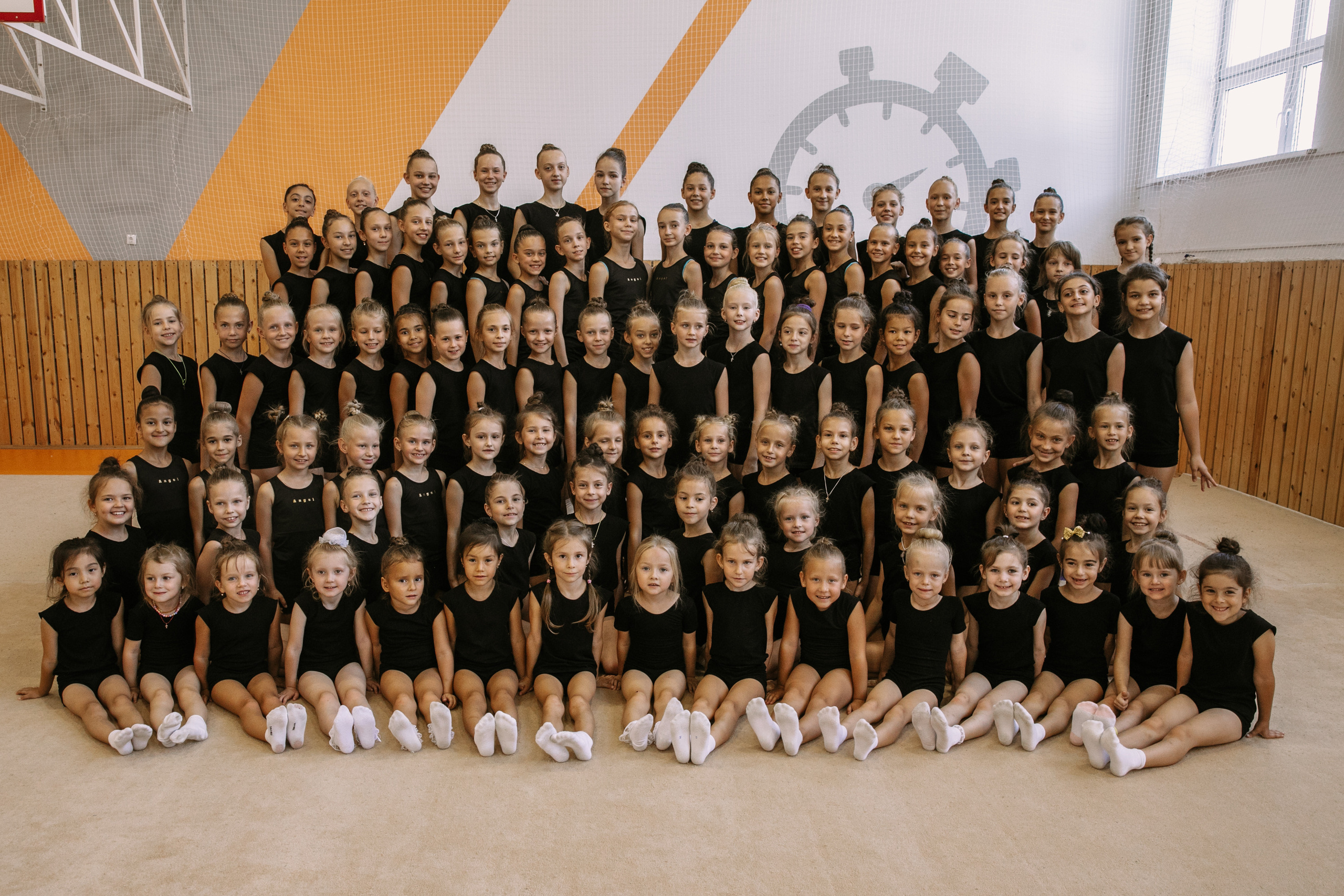 Гимнастки. Фотограф Максим Маркелов