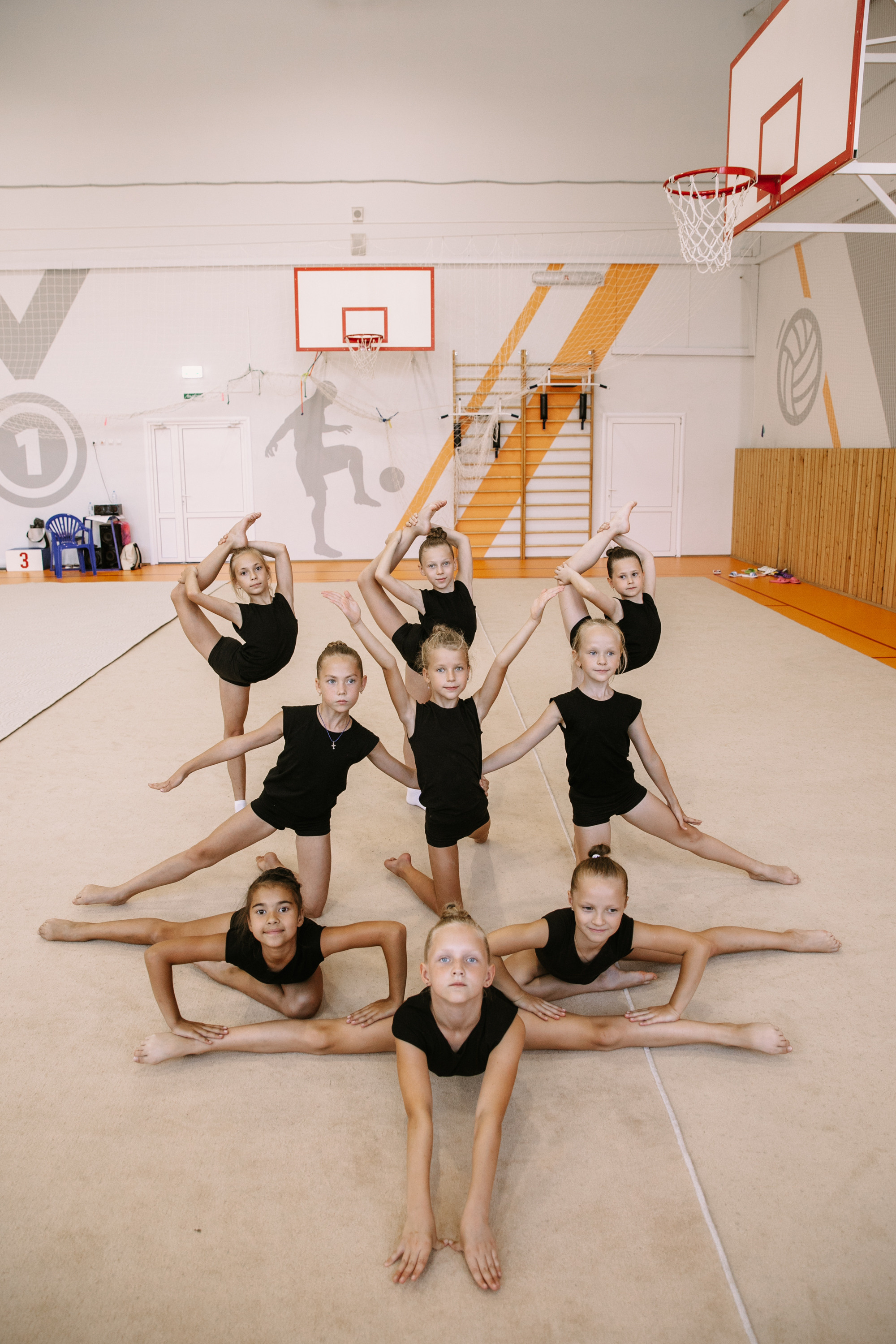 Гимнастки. Фотограф Максим Маркелов