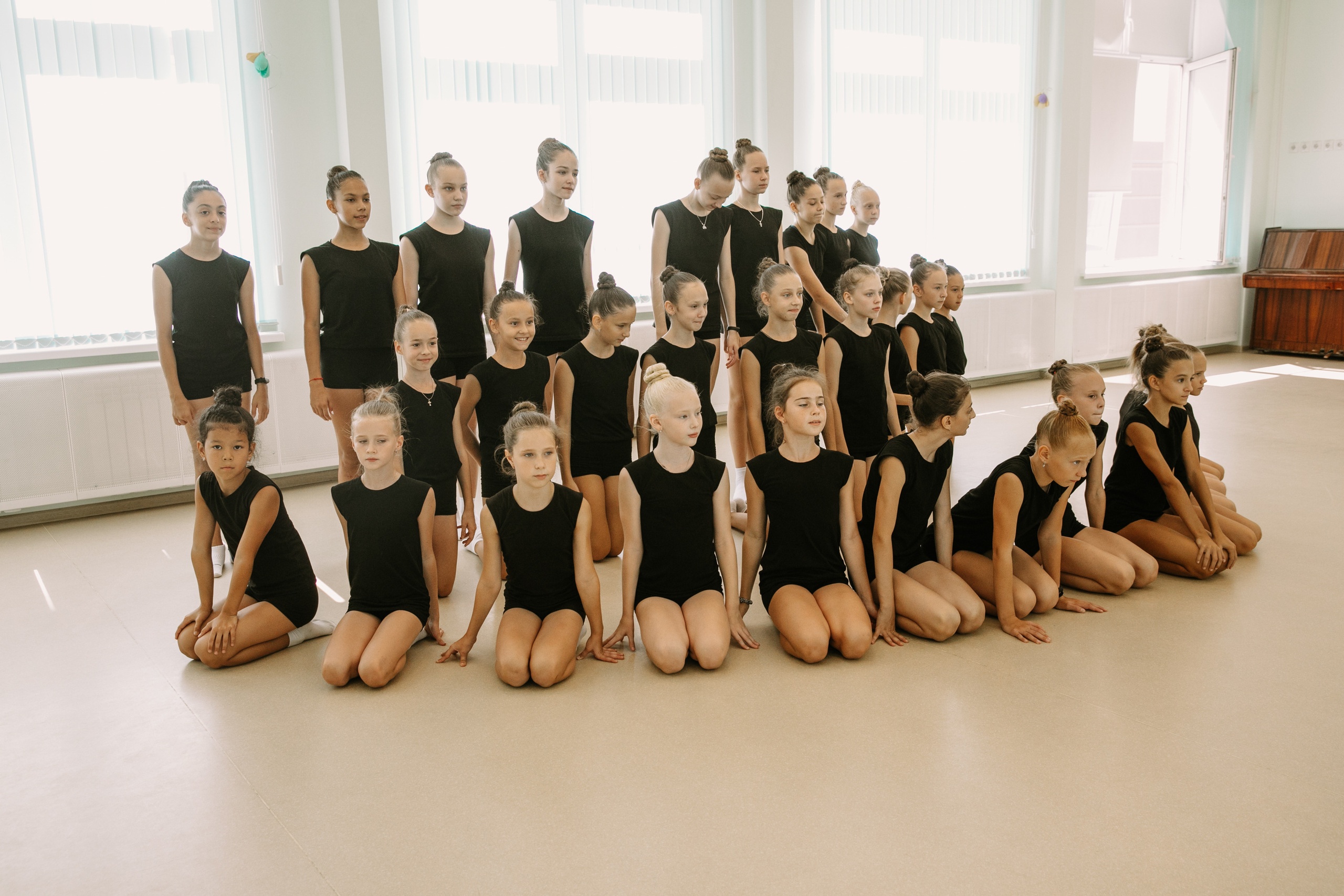 Гимнастки. Фотограф Максим Маркелов