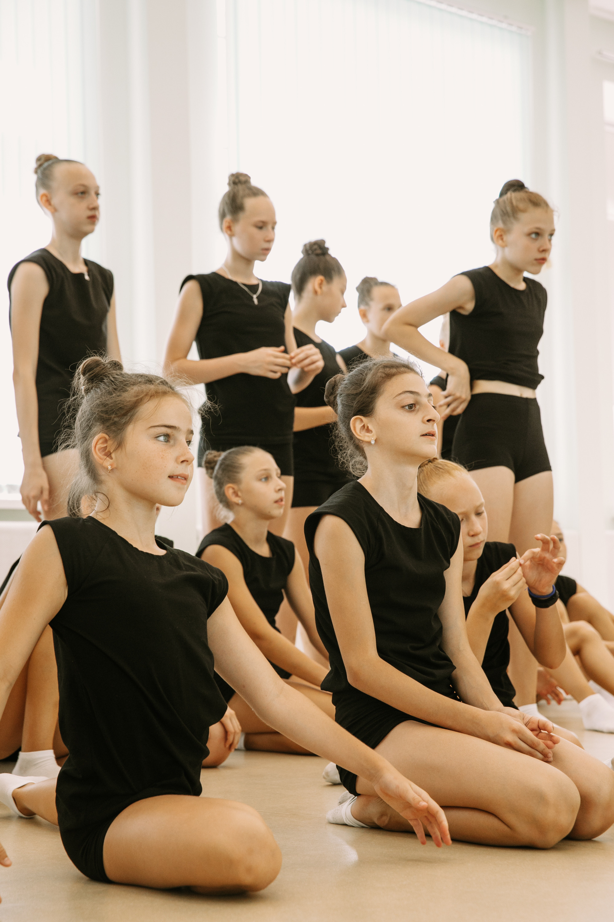 Гимнастки. Фотограф Максим Маркелов