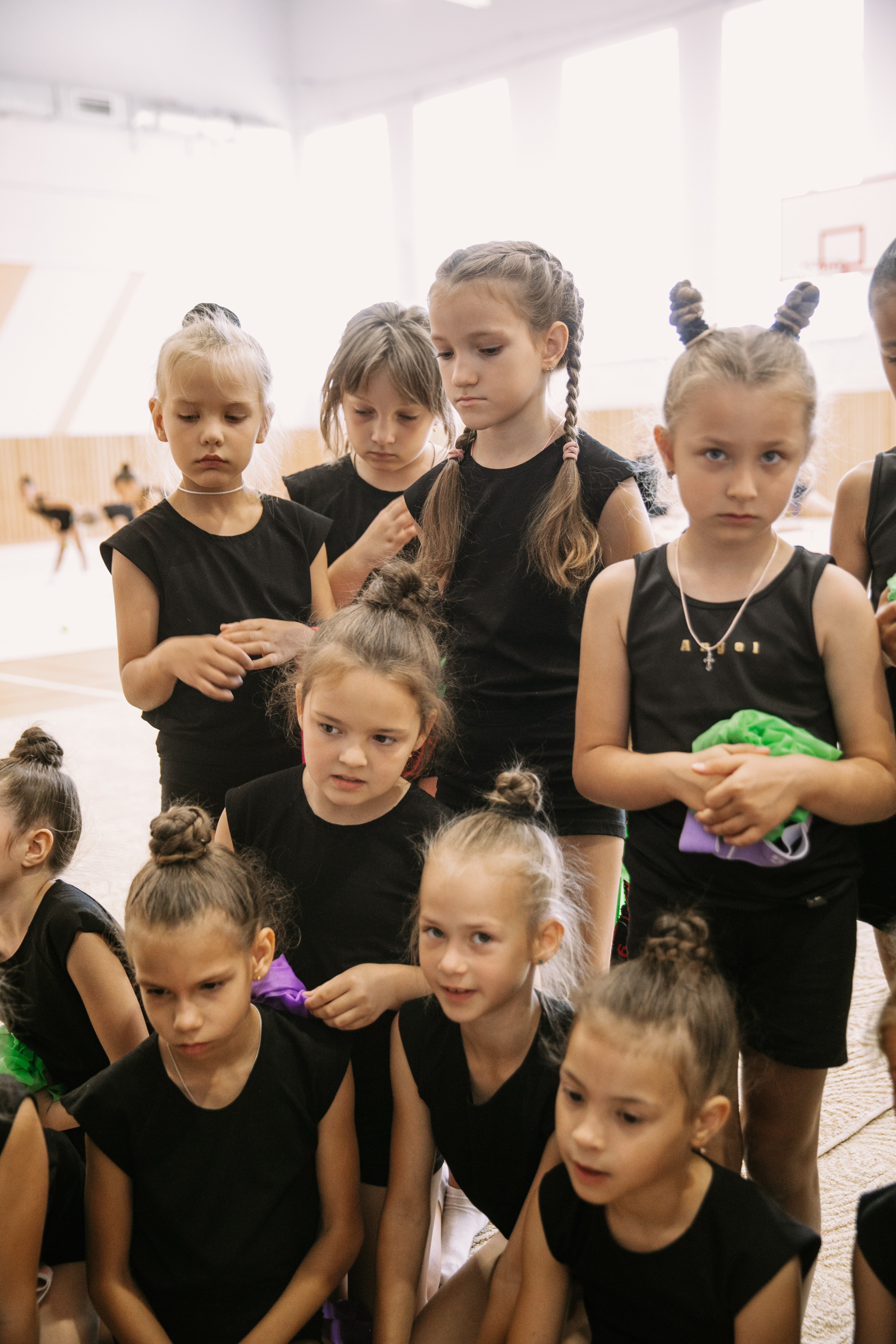 Гимнастки. Фотограф Максим Маркелов