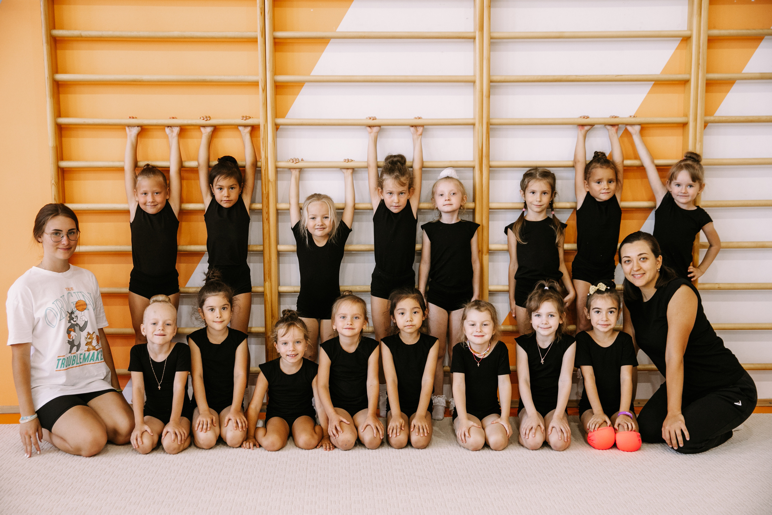 Гимнастки. Фотограф Максим Маркелов