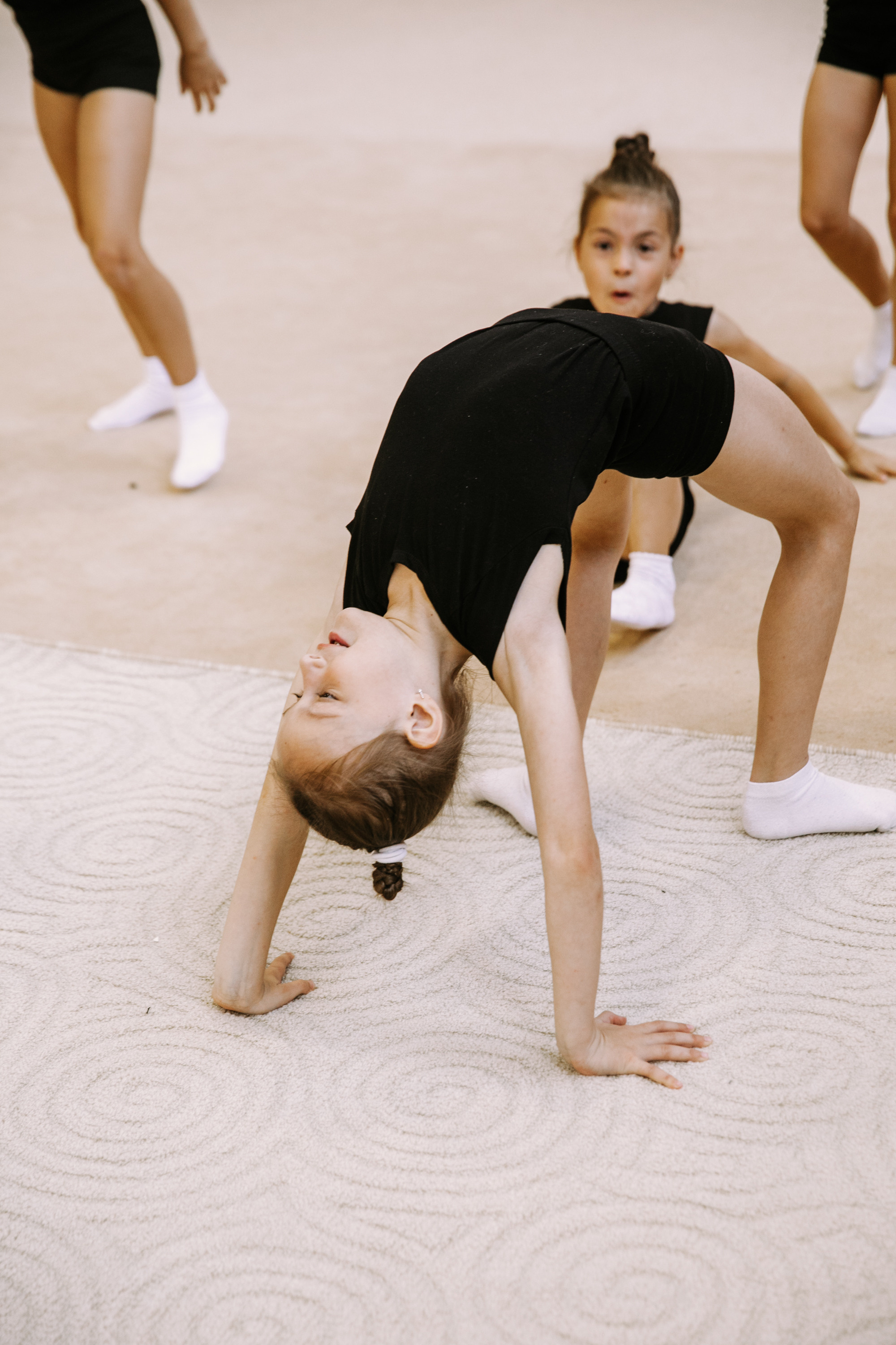 Гимнастки. Фотограф Максим Маркелов