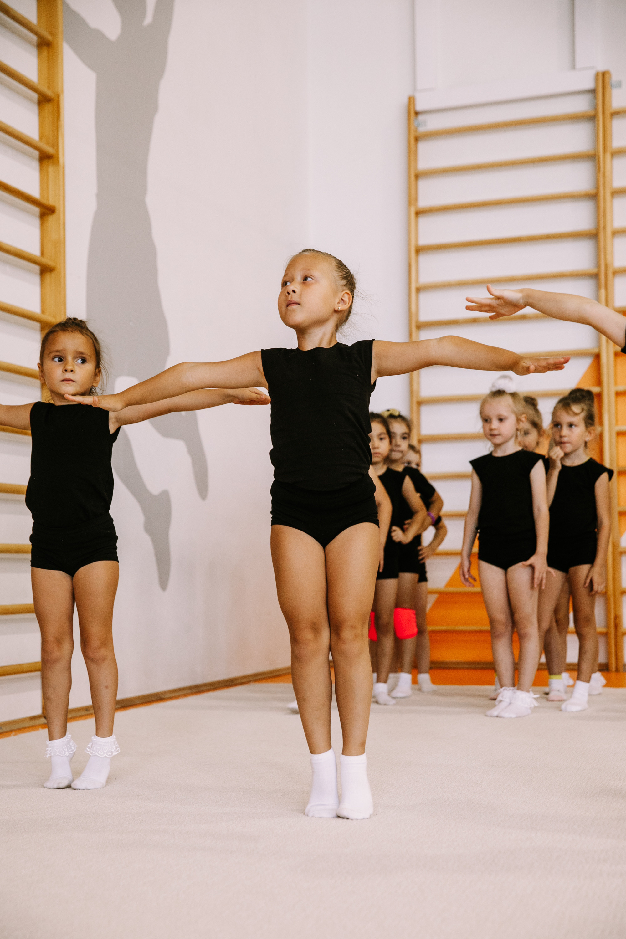 Гимнастки. Фотограф Максим Маркелов