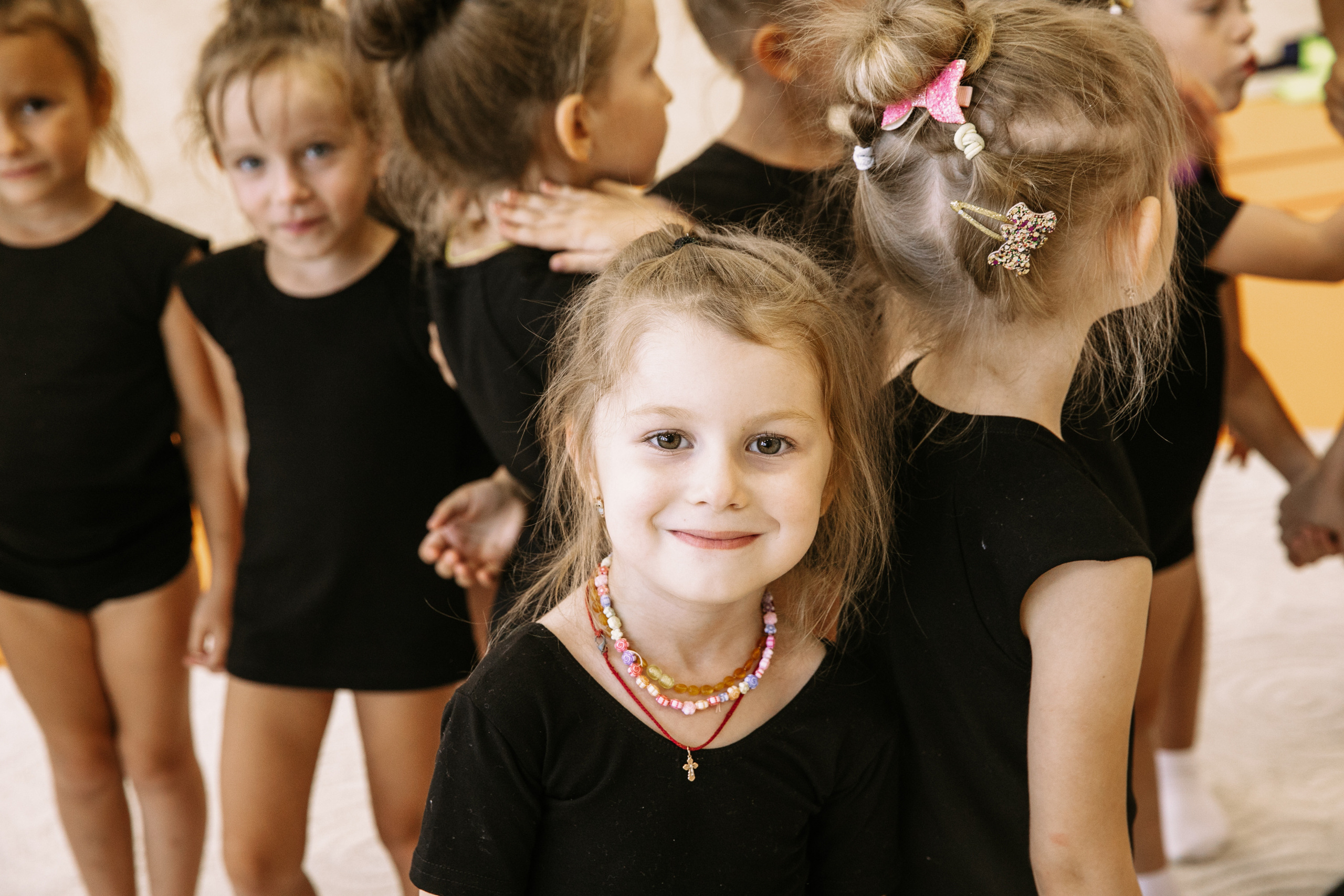 Гимнастки. Фотограф Максим Маркелов