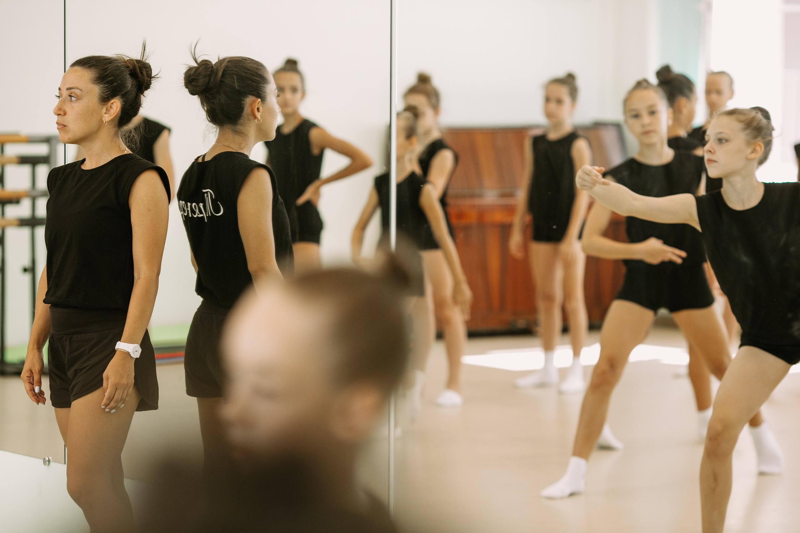 Гимнастки. Фотограф Максим Маркелов