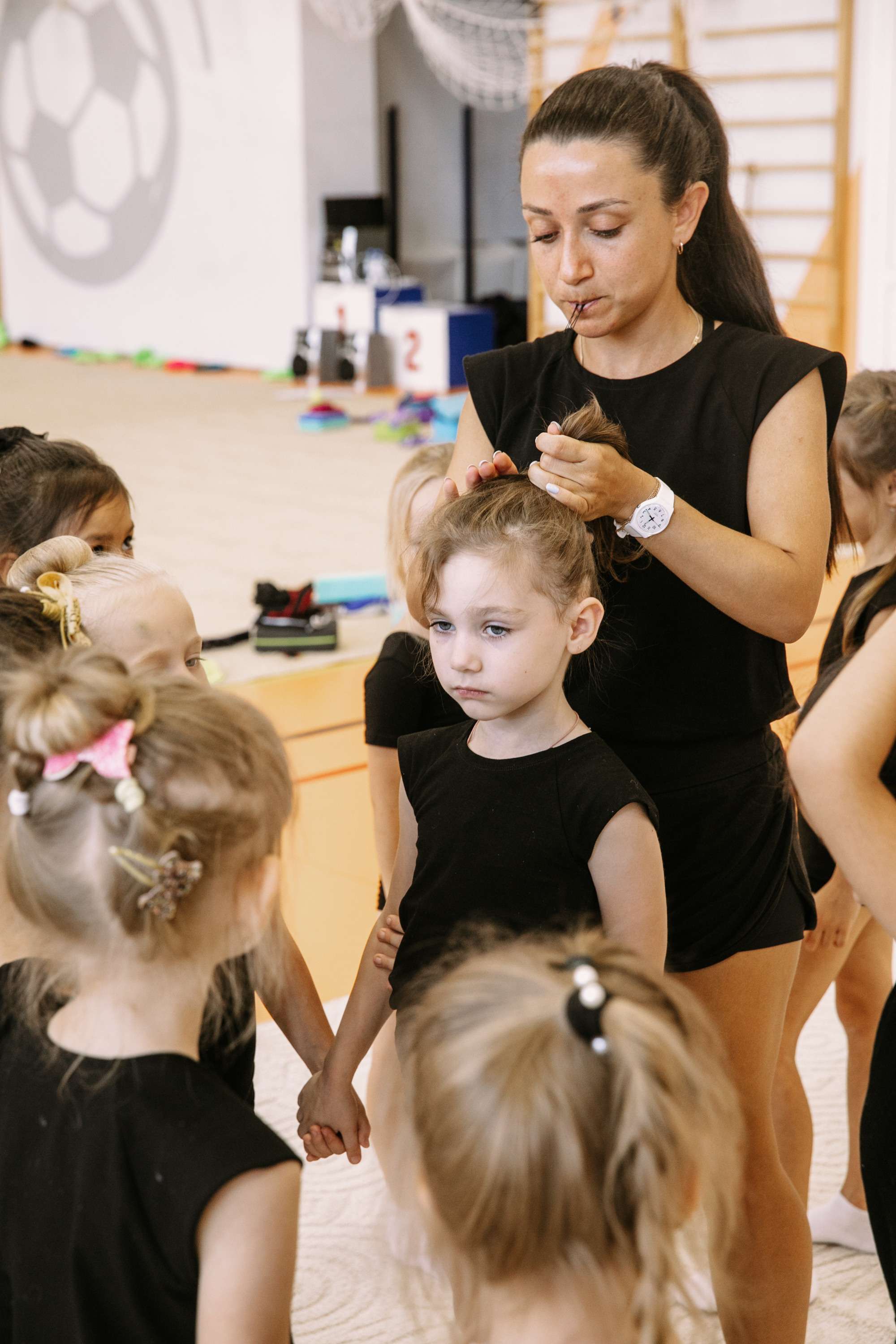 Гимнастки. Фотограф Максим Маркелов