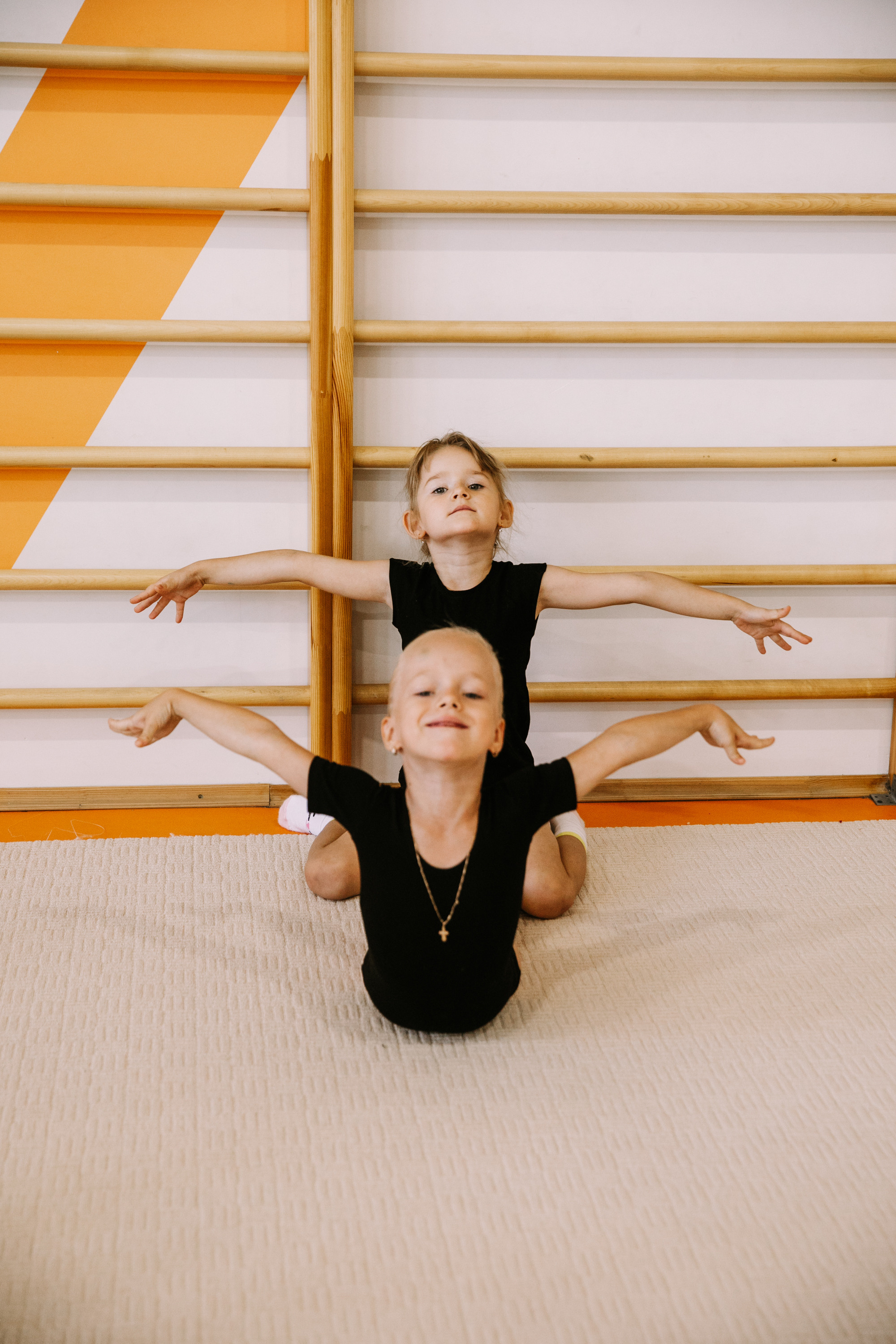 Гимнастки. Фотограф Максим Маркелов