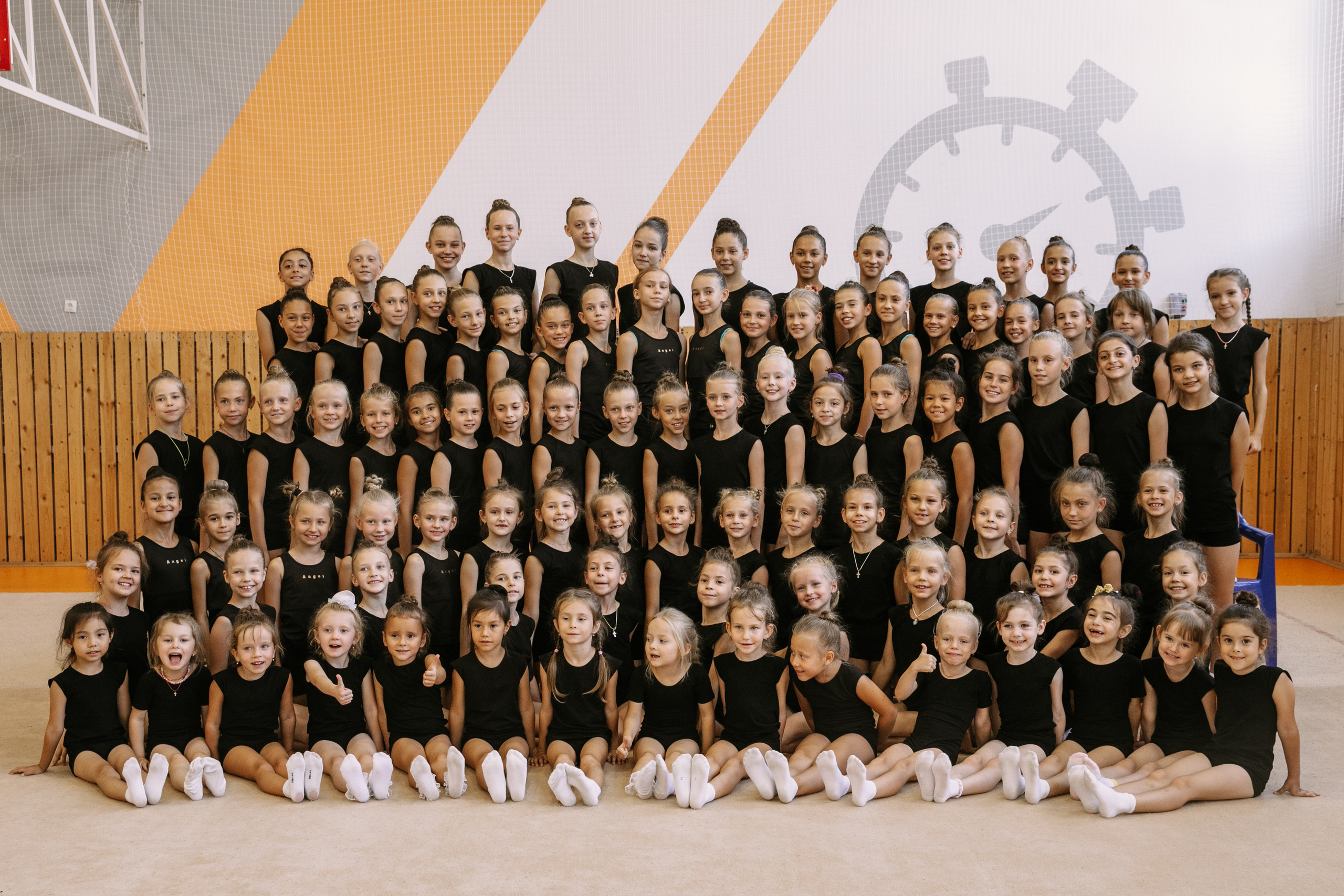 Гимнастки. Фотограф Максим Маркелов