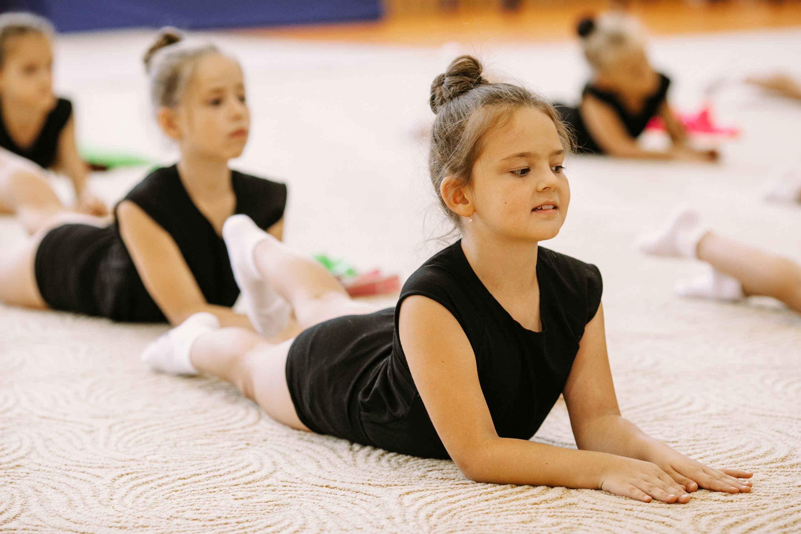 Гимнастки. Фотограф Максим Маркелов