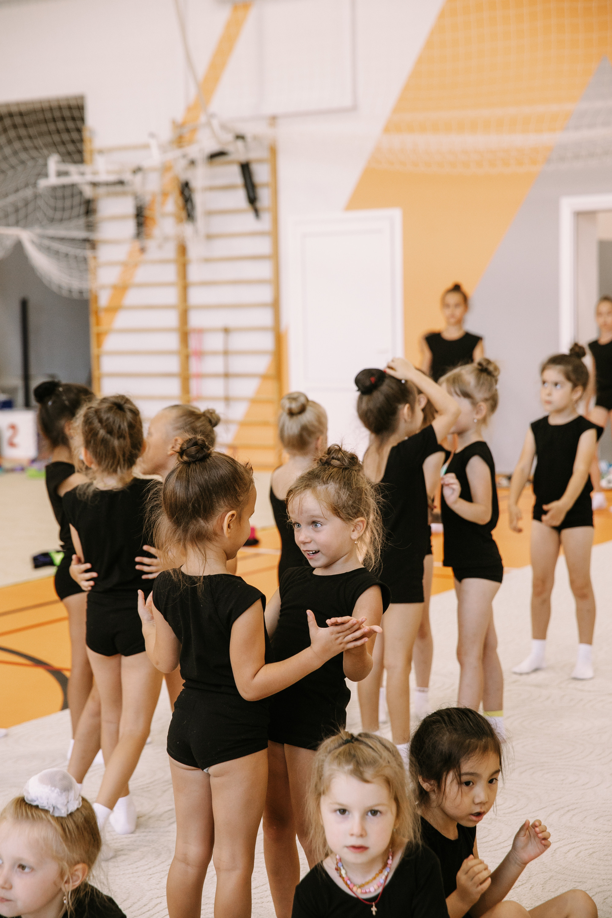 Гимнастки. Фотограф Максим Маркелов