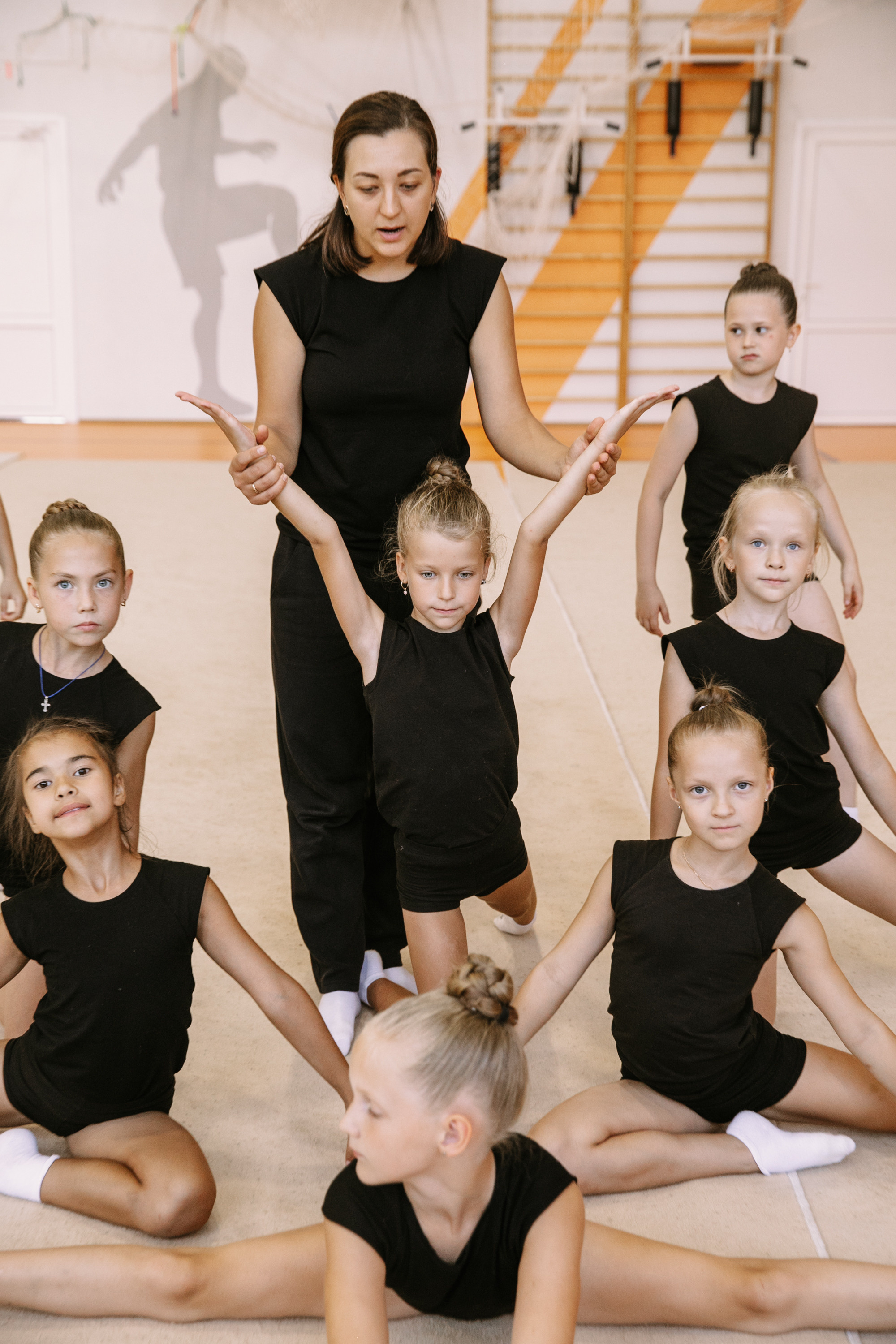 Гимнастки. Фотограф Максим Маркелов