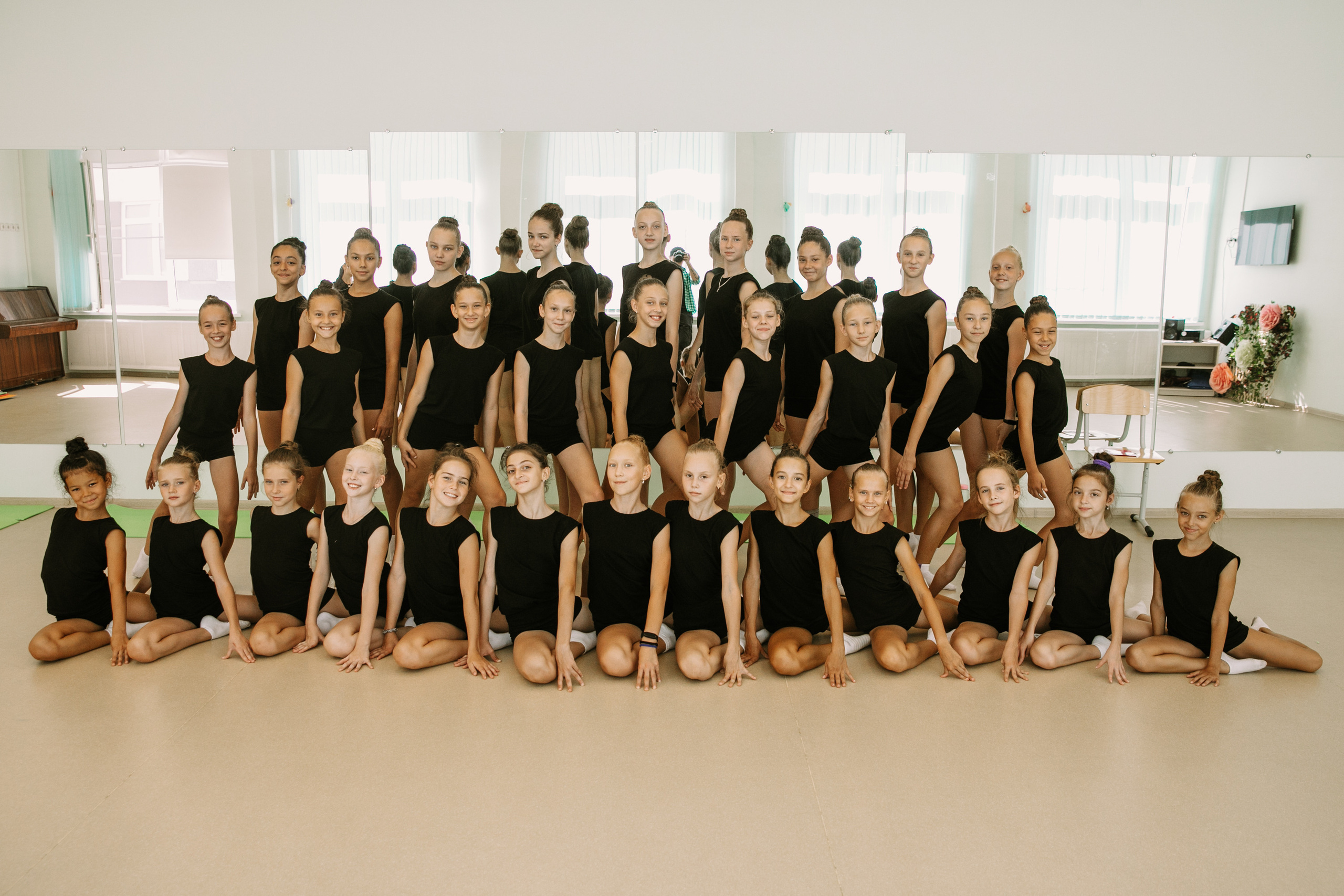 Гимнастки. Фотограф Максим Маркелов